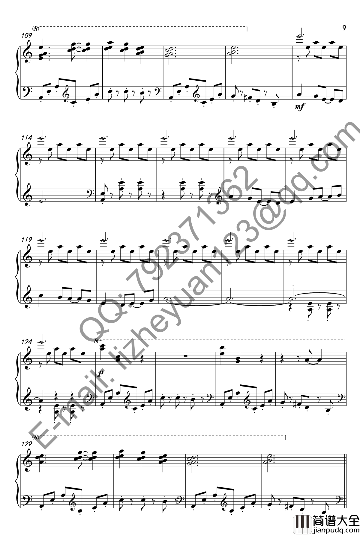 唐顿庄园主题曲钢琴谱_钢琴独奏_唐顿庄园