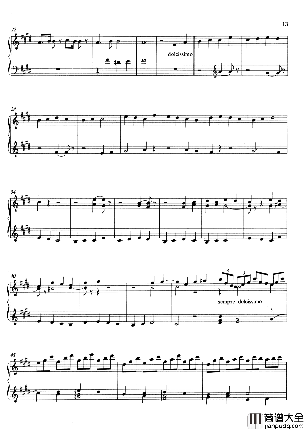 _降福于城市和世界_S.184钢琴谱_李斯特