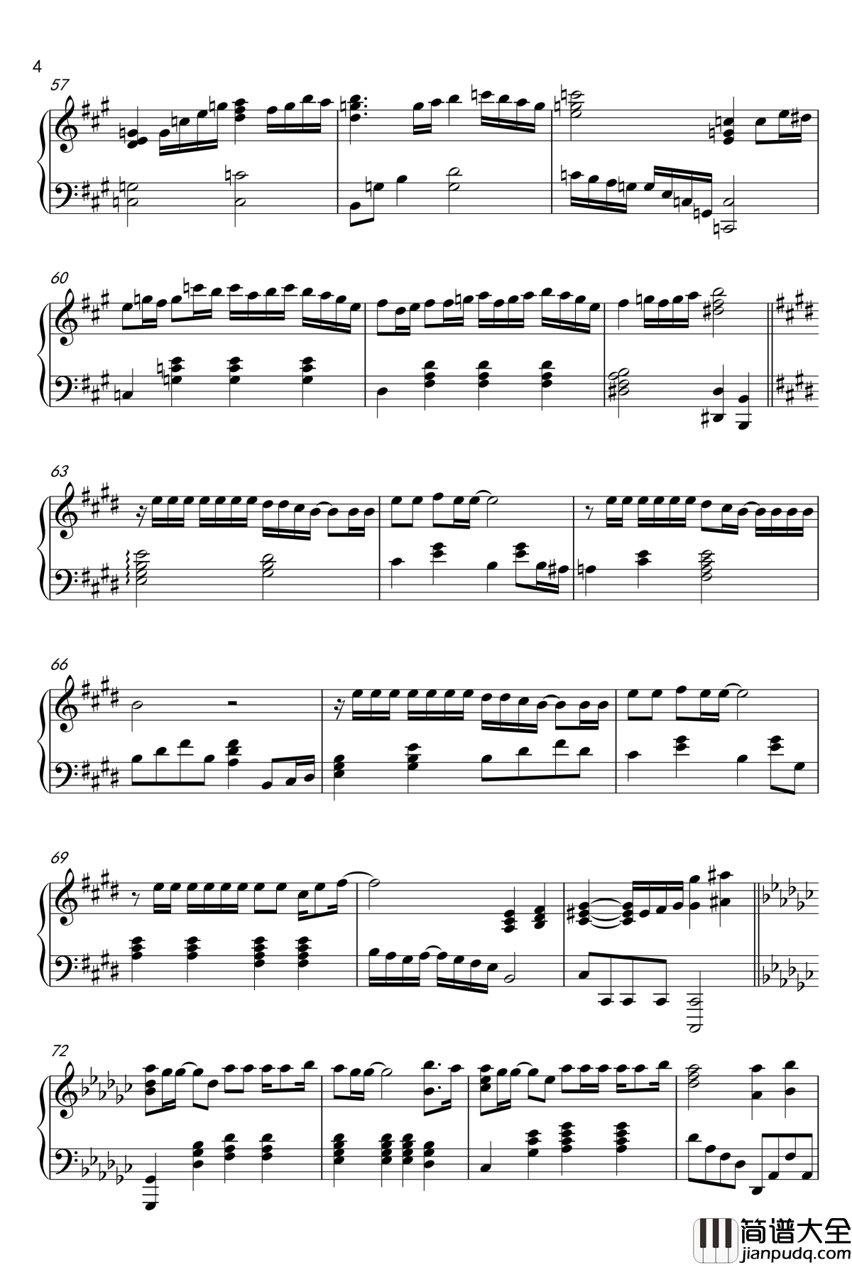 Say_Anything钢琴谱_X_japan