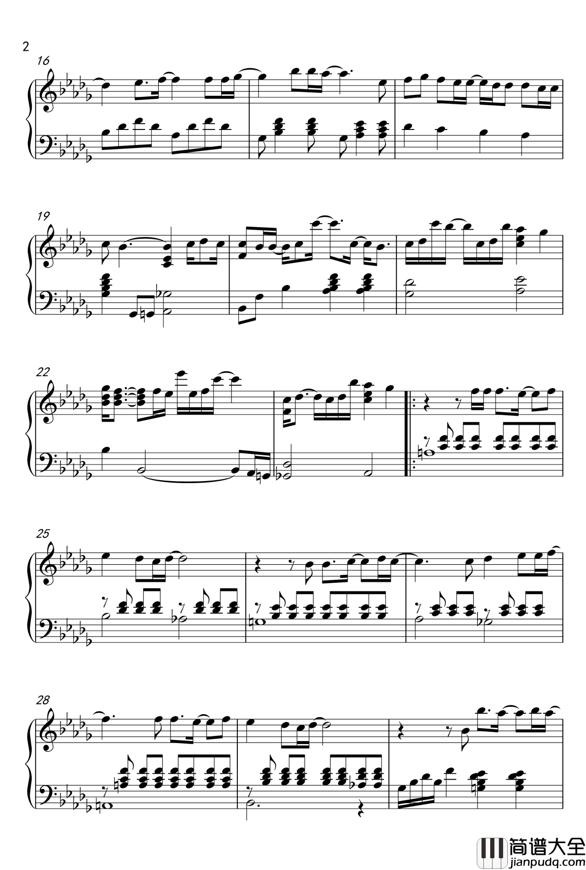 Crucify__My__Love钢琴谱_X_japan