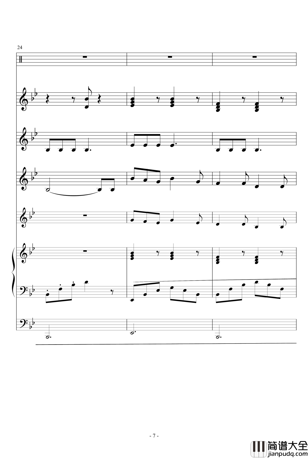 我们的班歌_ydd040506_钢琴谱