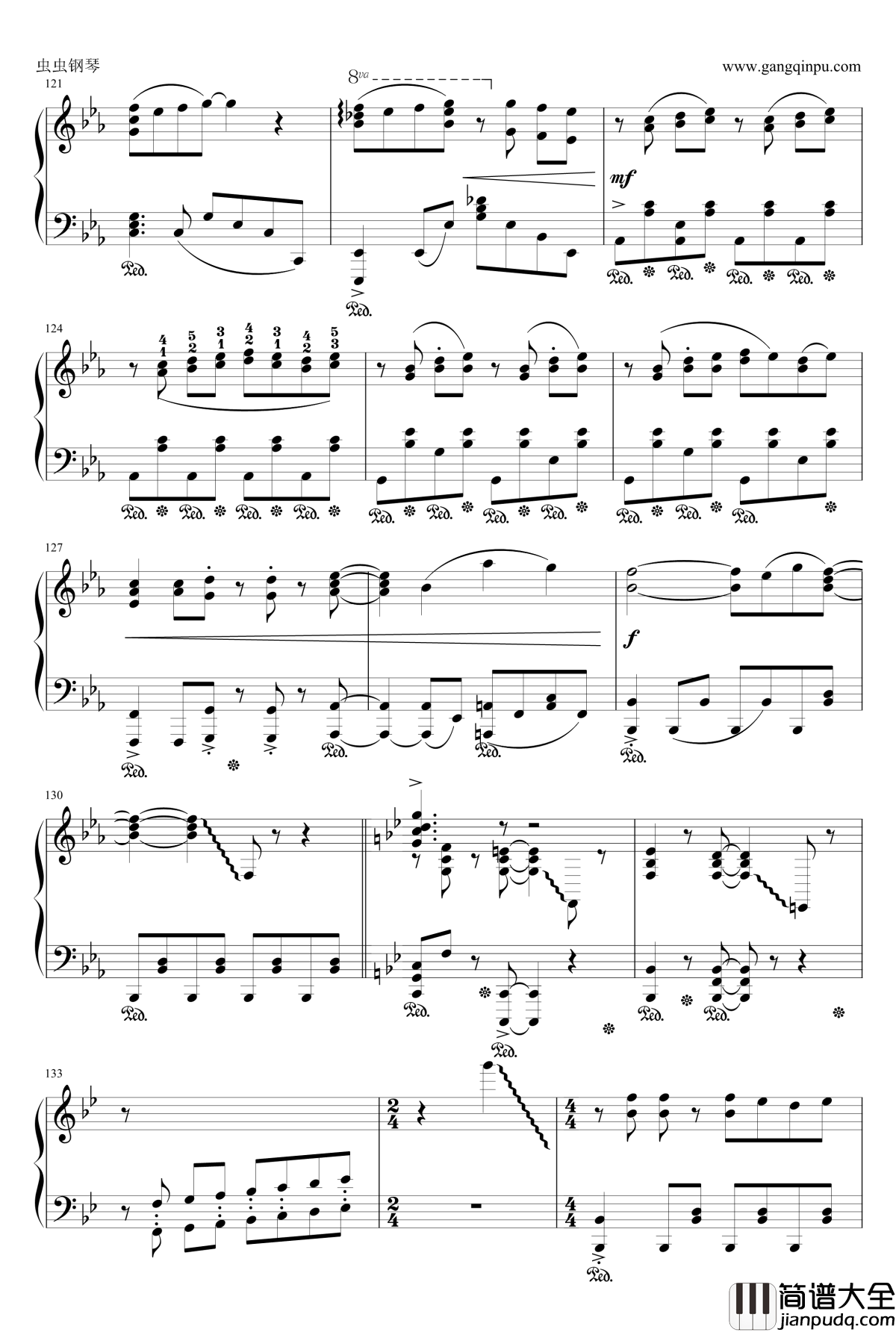 ヒトリゴト钢琴谱_埃罗芒阿老师_OP_ClariS