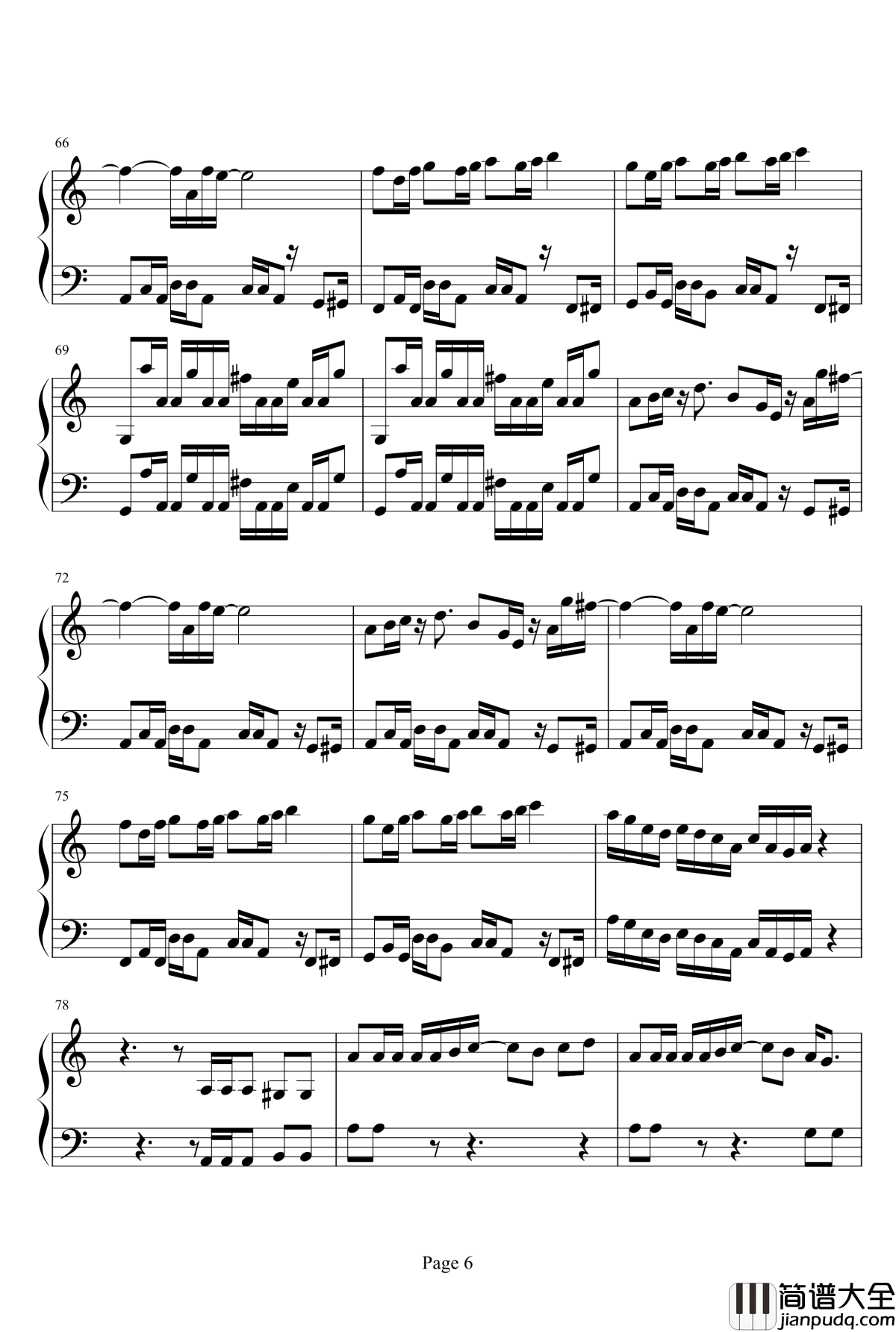 魂斗罗钢琴谱_背景音乐