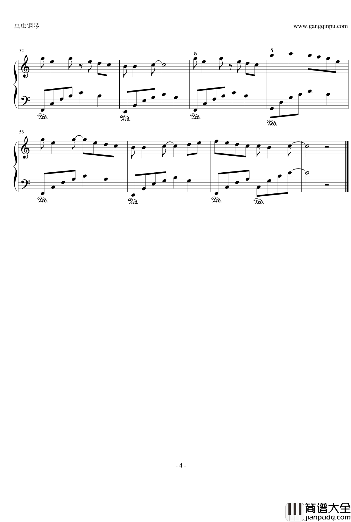 青春修炼手册_TFboys_钢琴谱