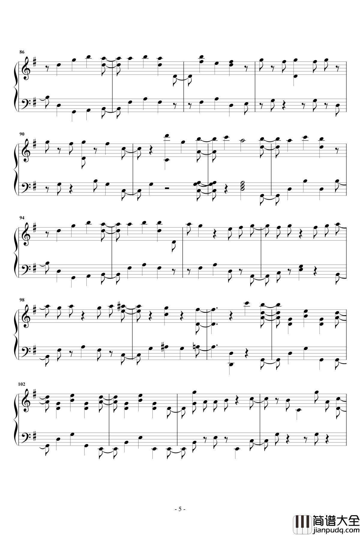 我要快乐钢琴谱_张惠妹