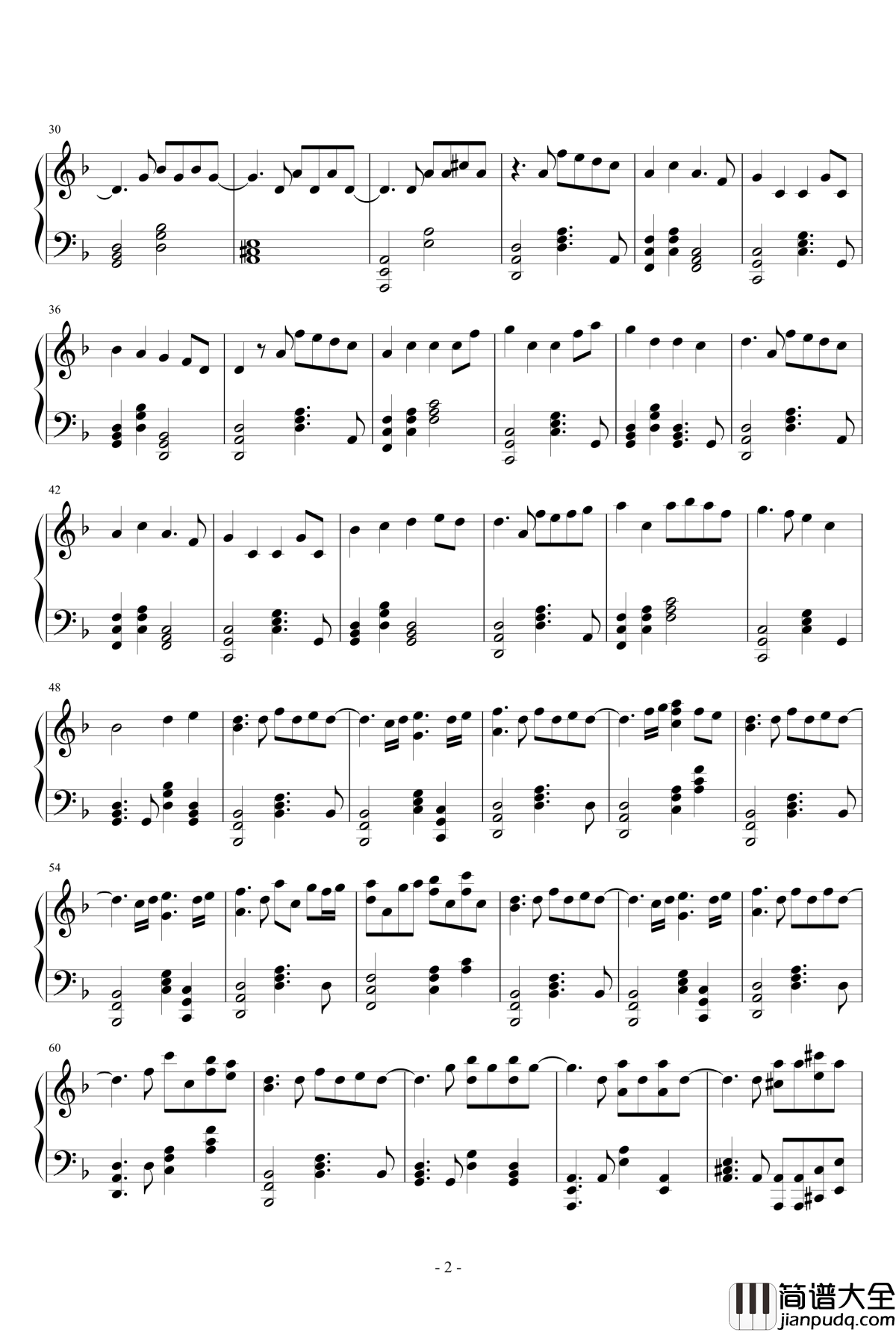 Victory钢琴谱_钢琴修改版_two_steps_from_hell