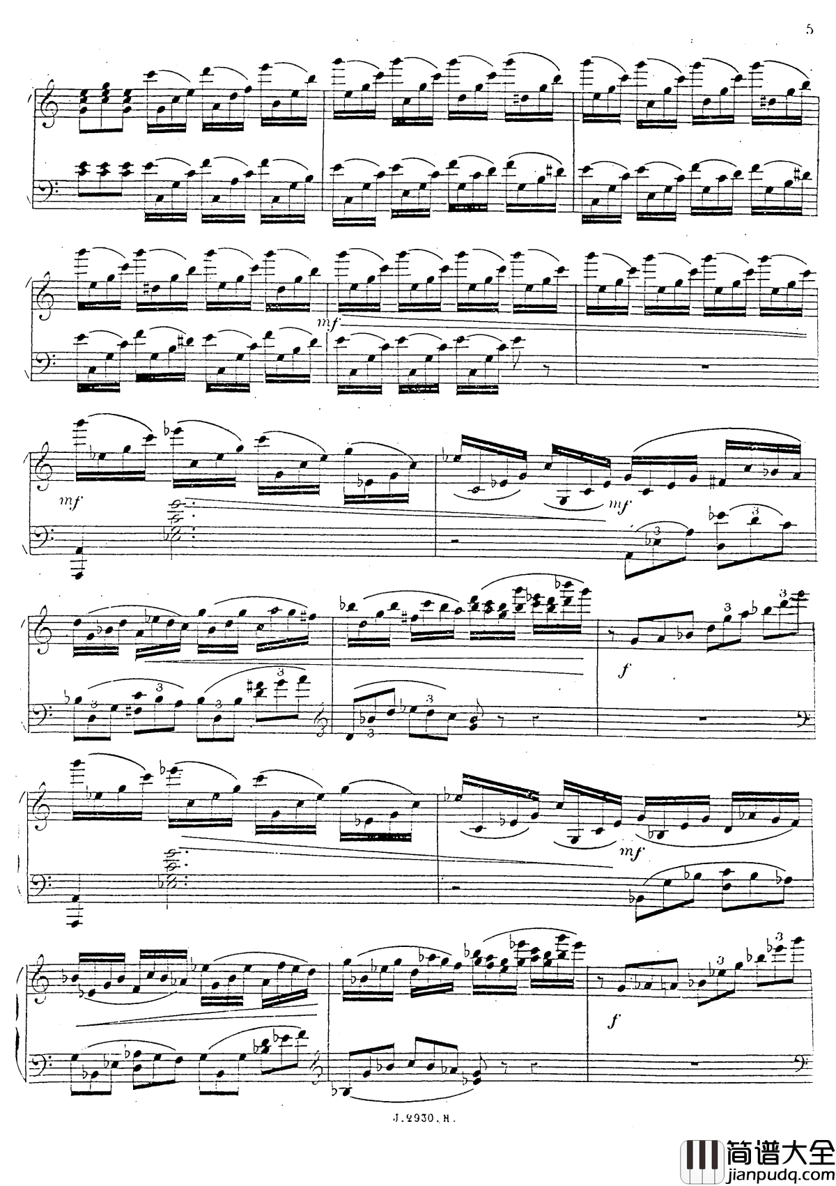 a小调第四钢琴奏鸣曲钢琴谱_安东_鲁宾斯坦__Op.100