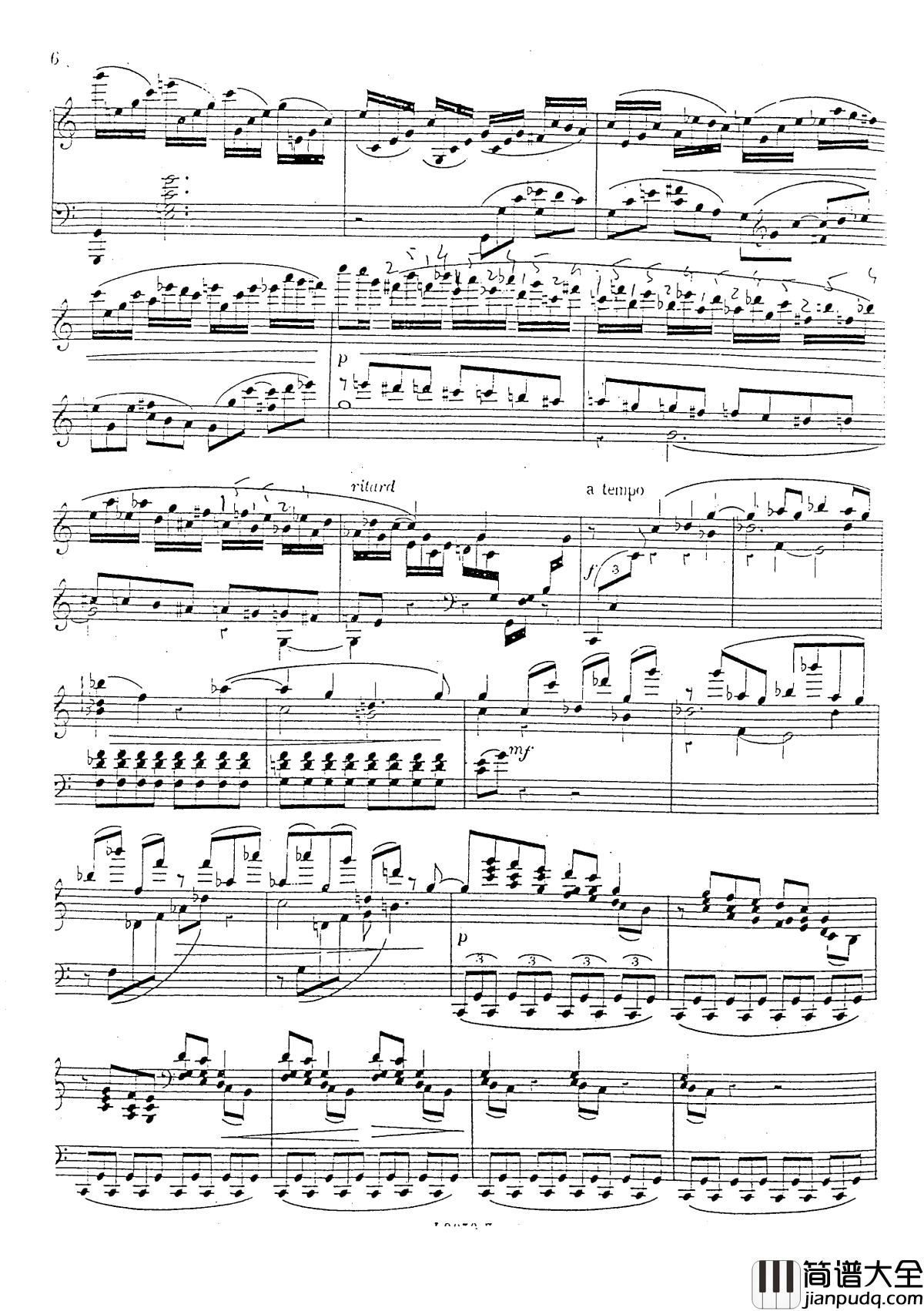 a小调第四钢琴奏鸣曲钢琴谱_安东_鲁宾斯坦__Op.100