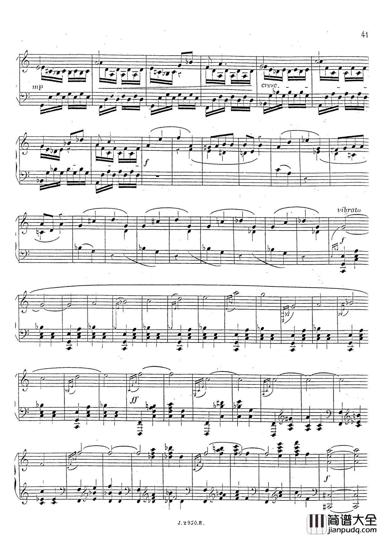 a小调第四钢琴奏鸣曲钢琴谱_安东_鲁宾斯坦__Op.100