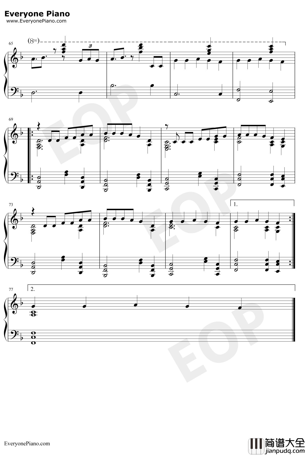 None_Of_My_Business钢琴谱_Cher_Lloyd