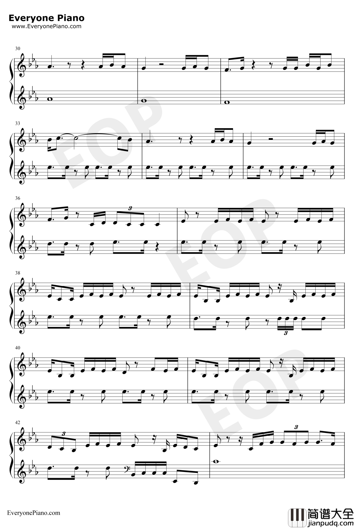 Think_About_Us钢琴谱_Little_Mix/Ty_Dolla_Sign