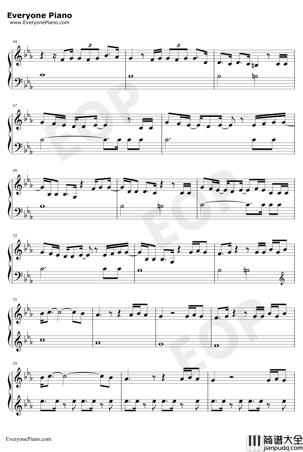 Think_About_Us钢琴谱_Little_Mix/Ty_Dolla_Sign