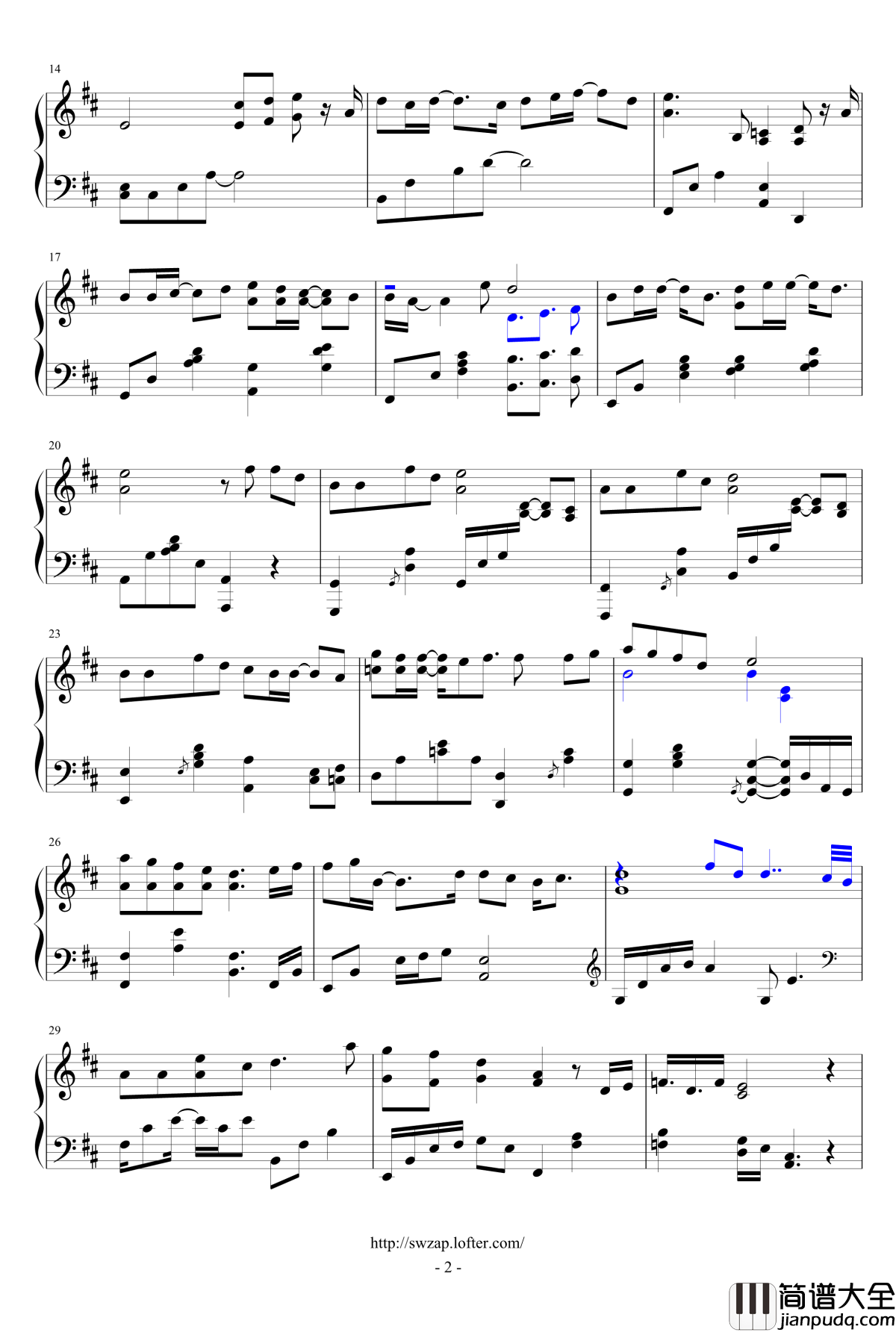 那些你很冒险的梦钢琴谱_钢琴独奏_林俊杰