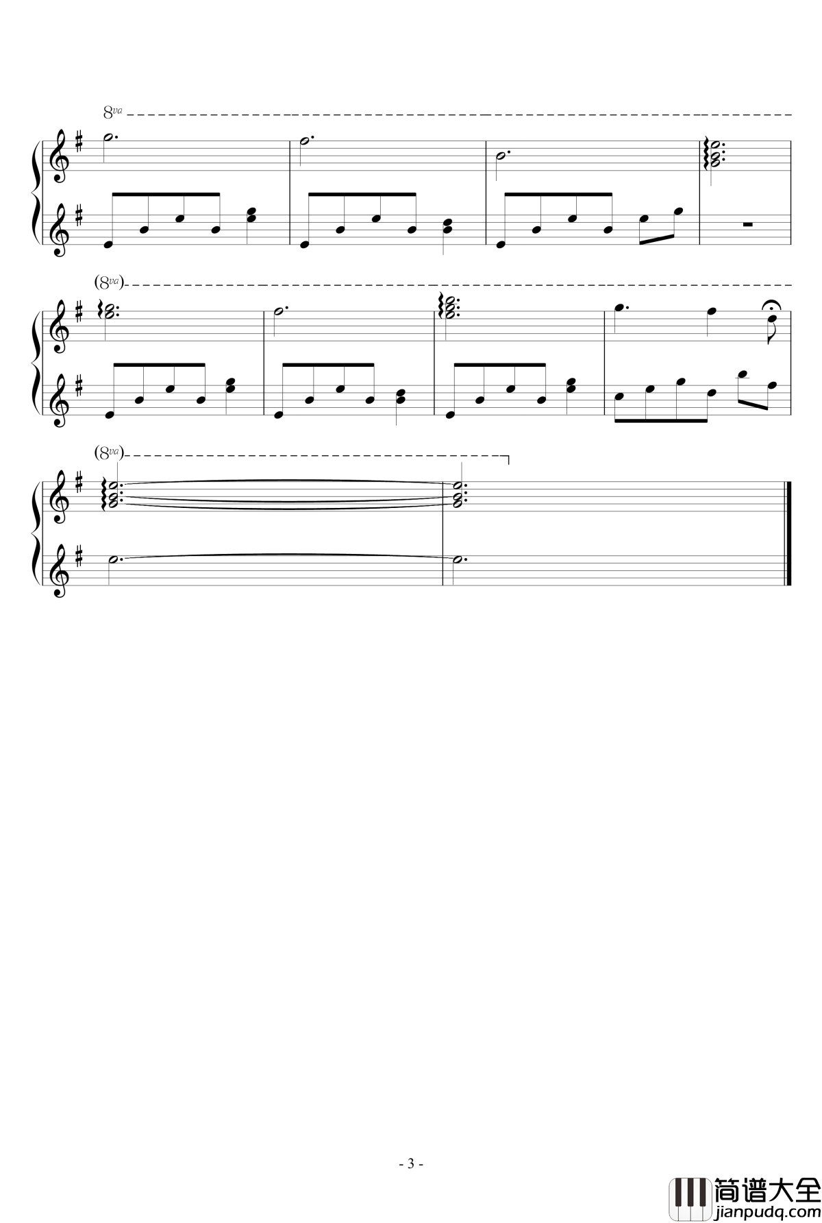 兰玲草钢琴谱_尸鬼插曲_尸鬼