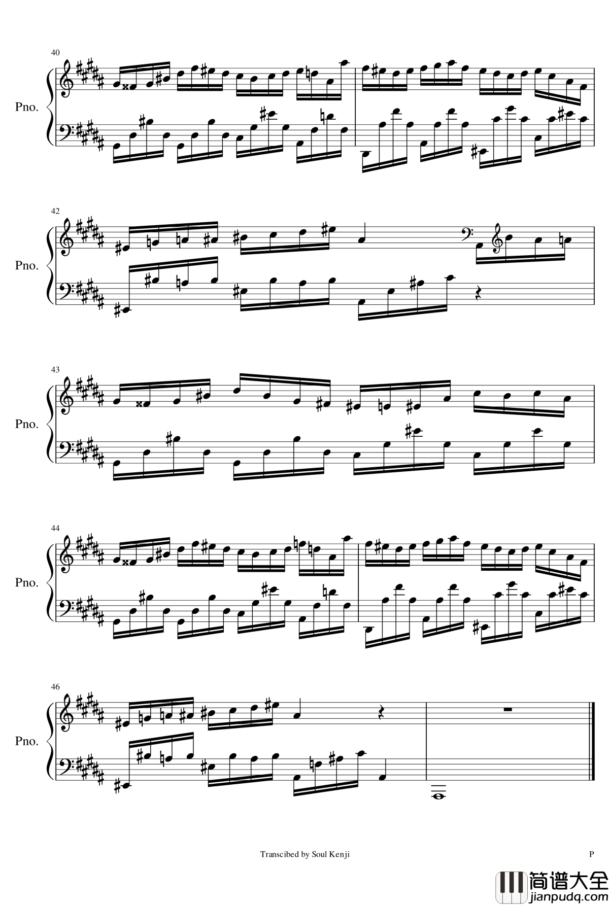 圣诞动物园钢琴谱