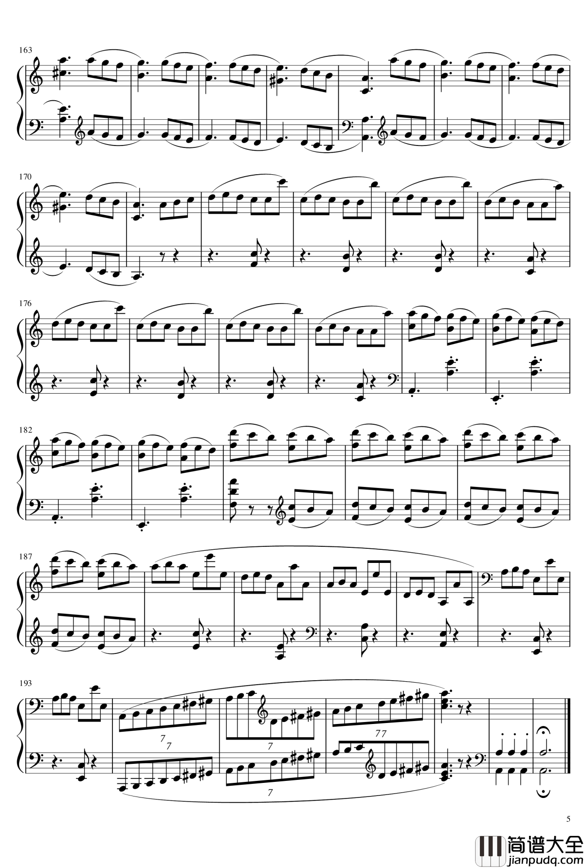 塔兰泰拉舞曲钢琴谱_Ice_KUN