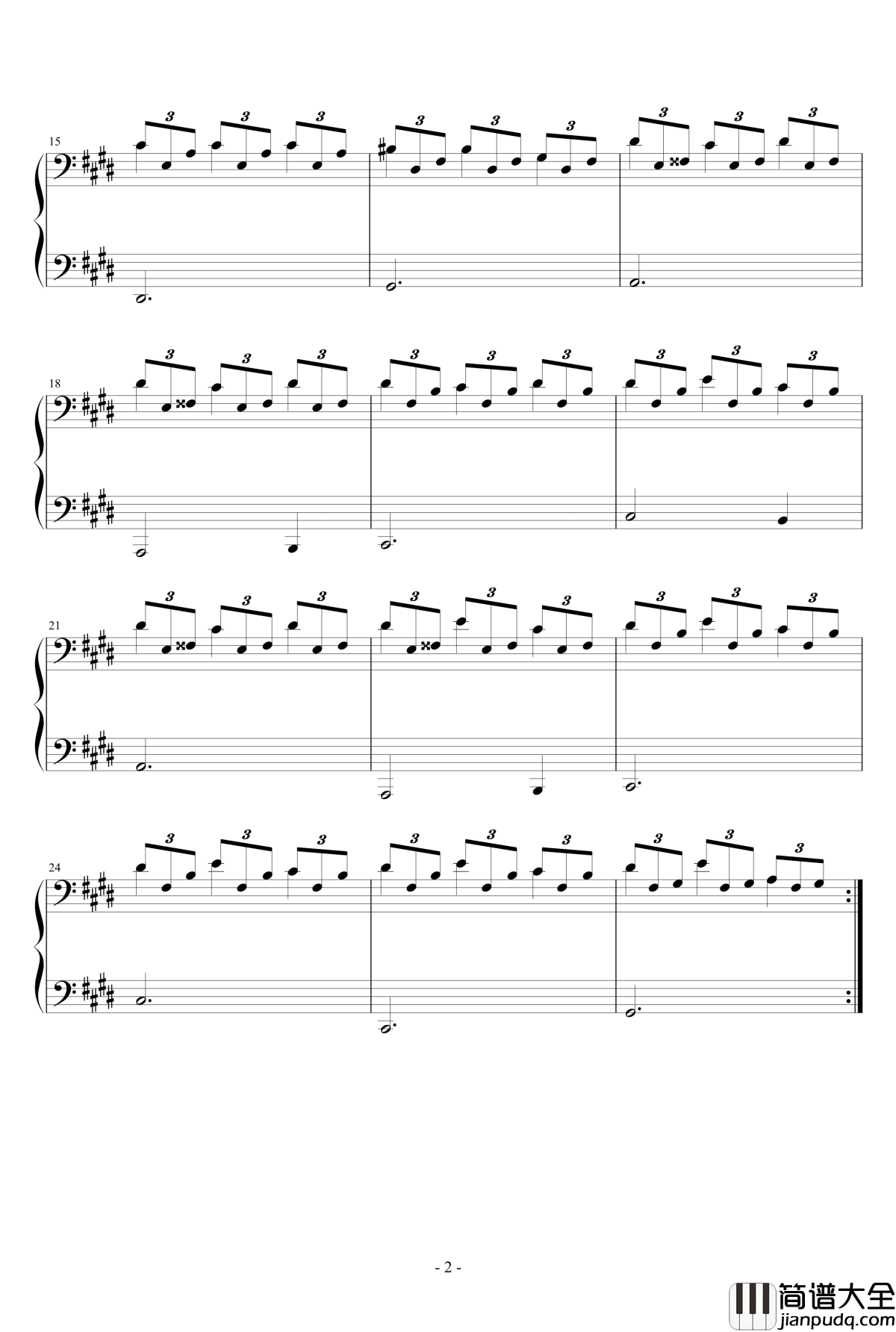 Reunion钢琴谱_半璧