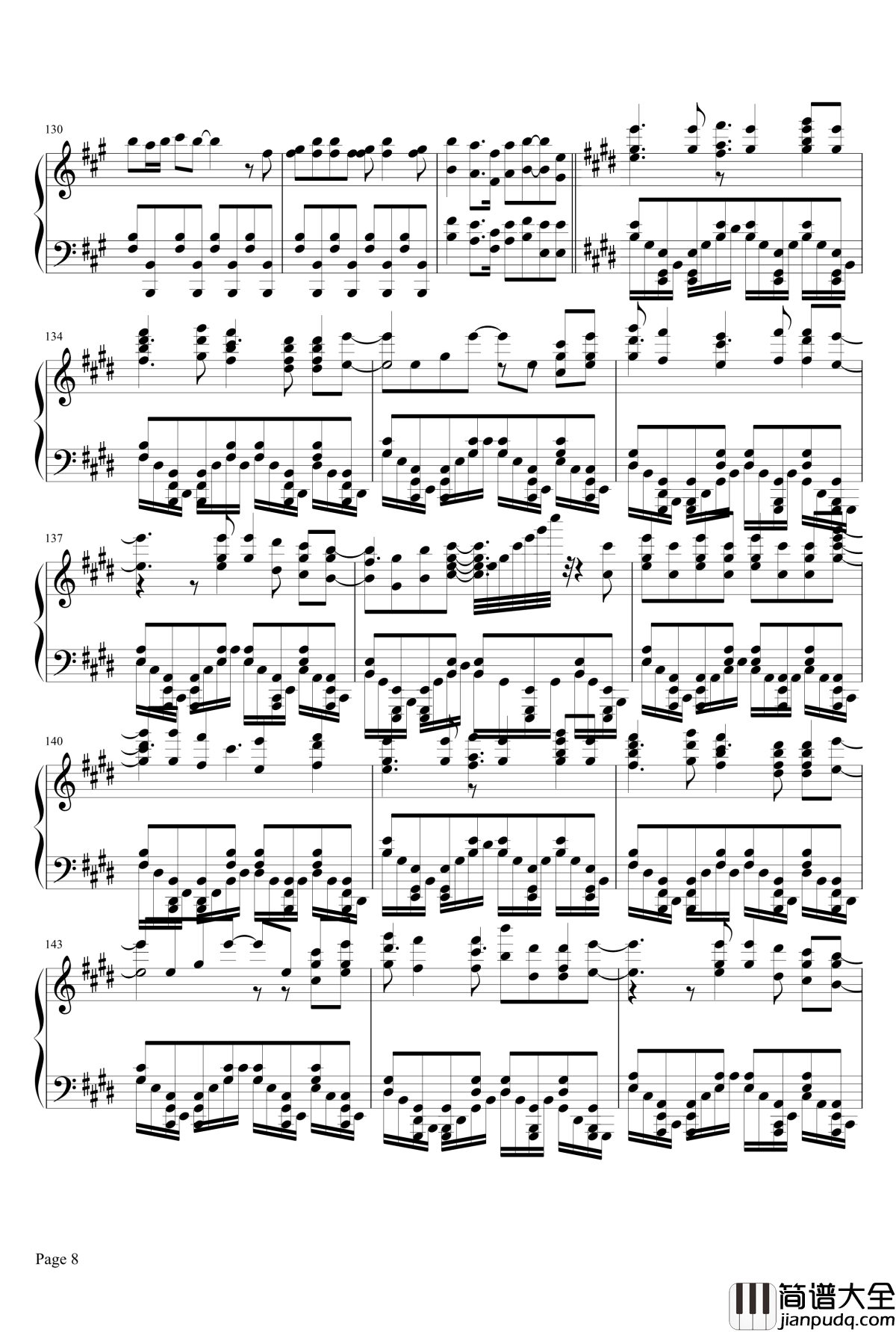 数码宝贝主题曲钢琴谱_Butter_Fly