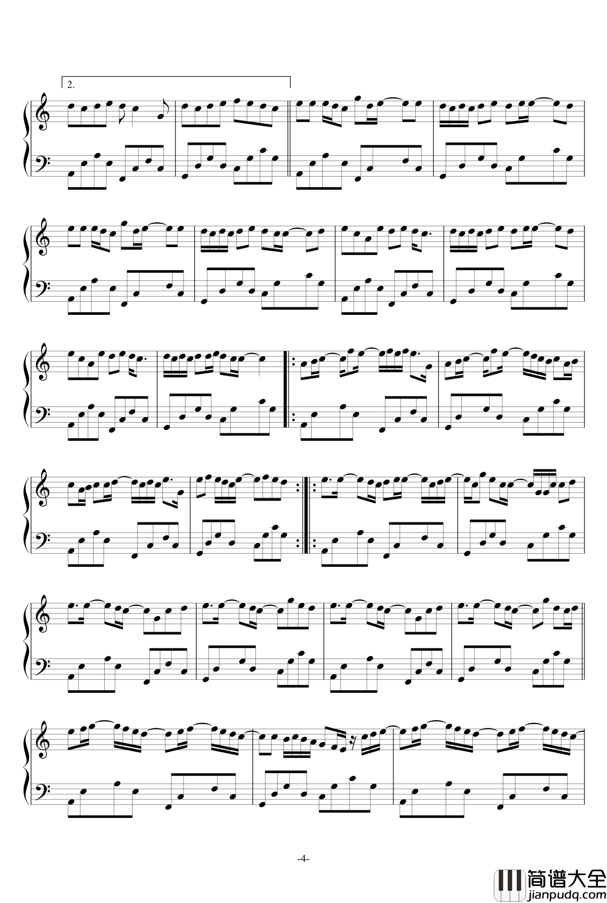 6451钢琴谱_串烧_都有些啥？