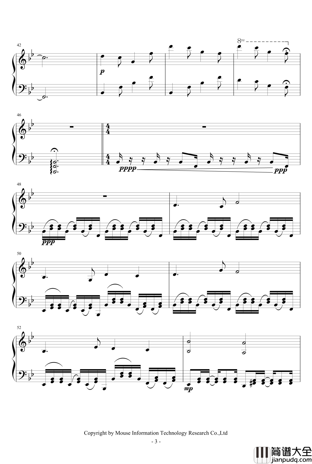 Alpha钢琴谱_0xffff_C418