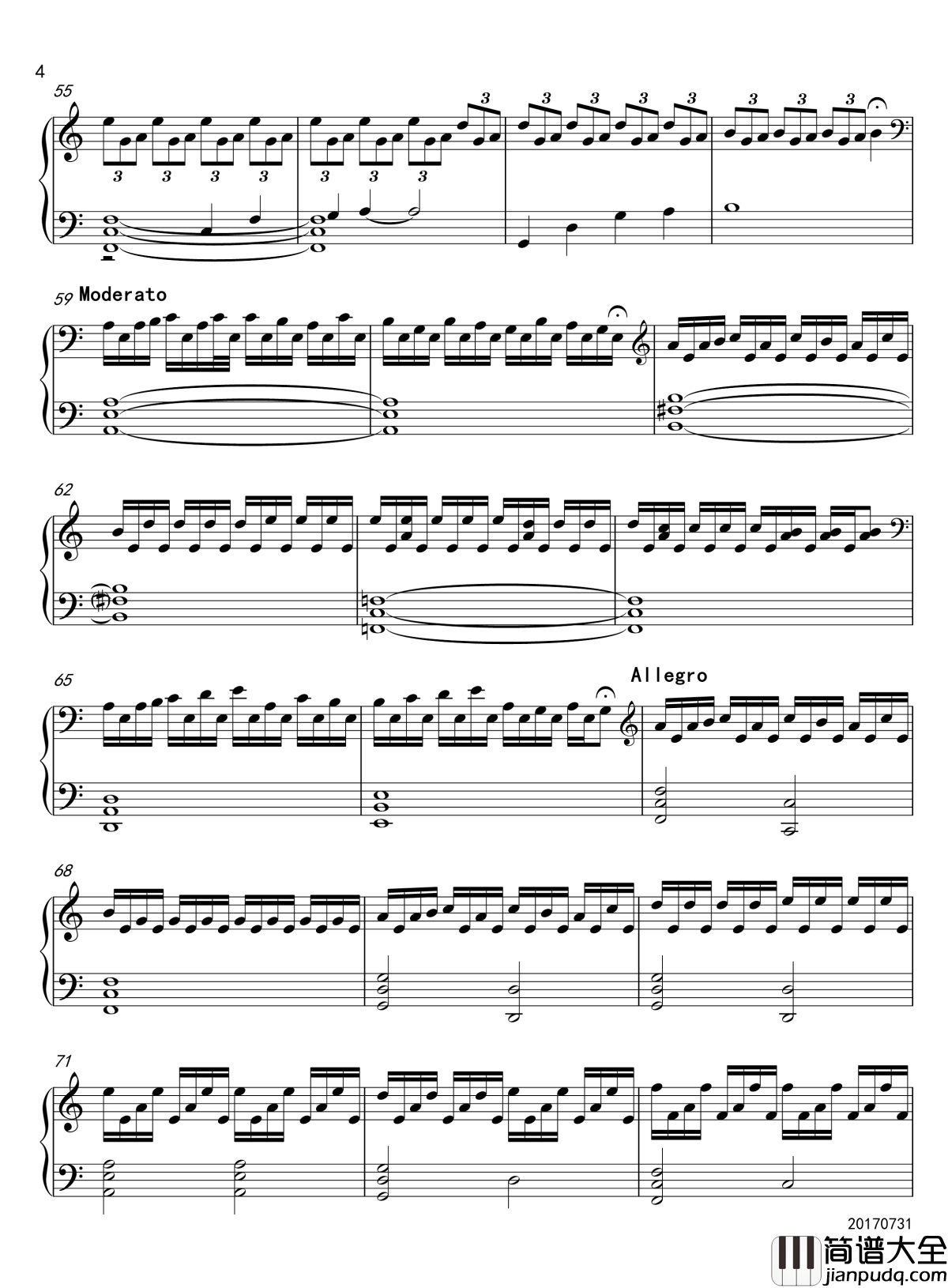 re:Pianohi1tars钢琴谱OST_Re:_CREATORS