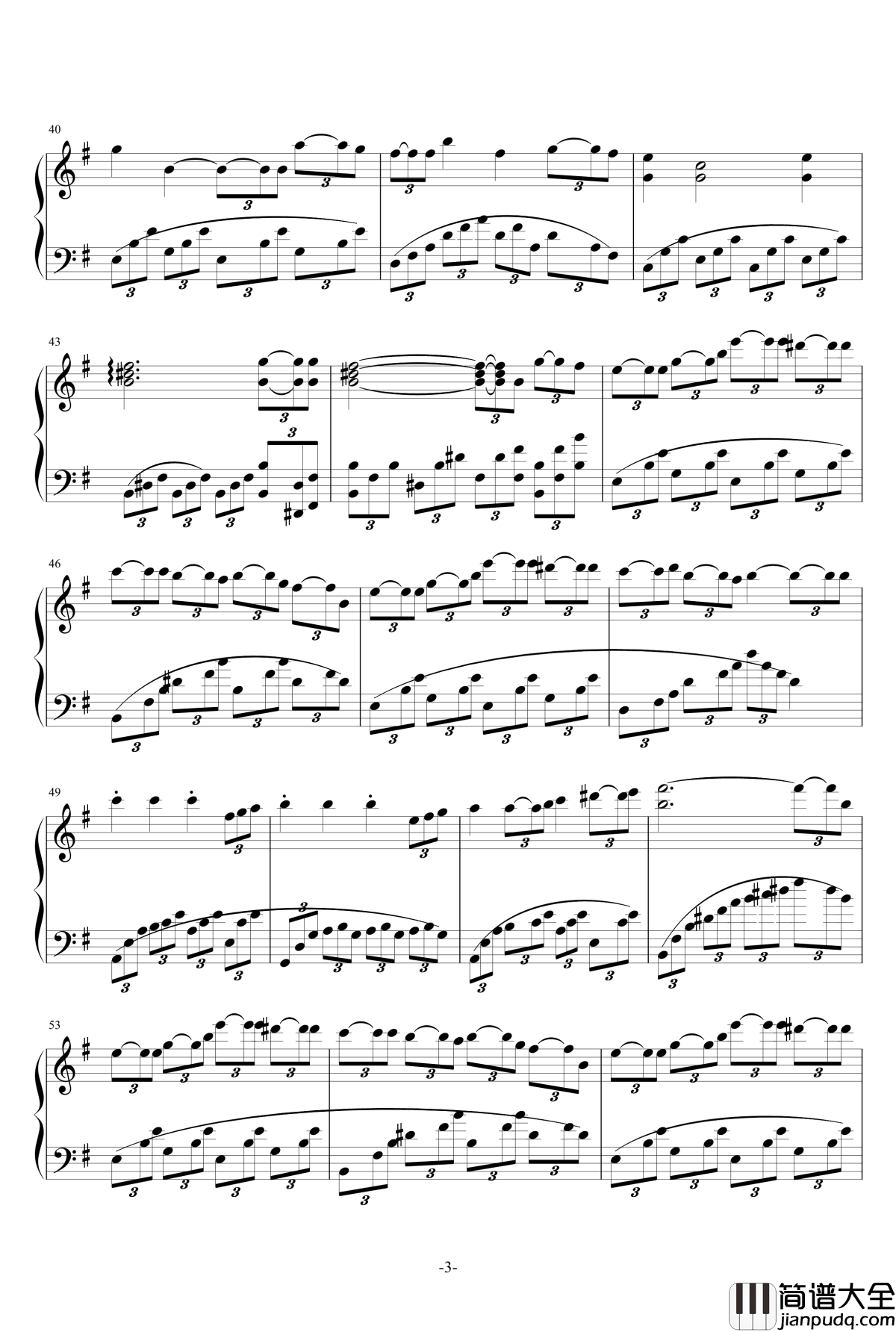 水瓶座，夜轻寒钢琴谱_為妳而舞