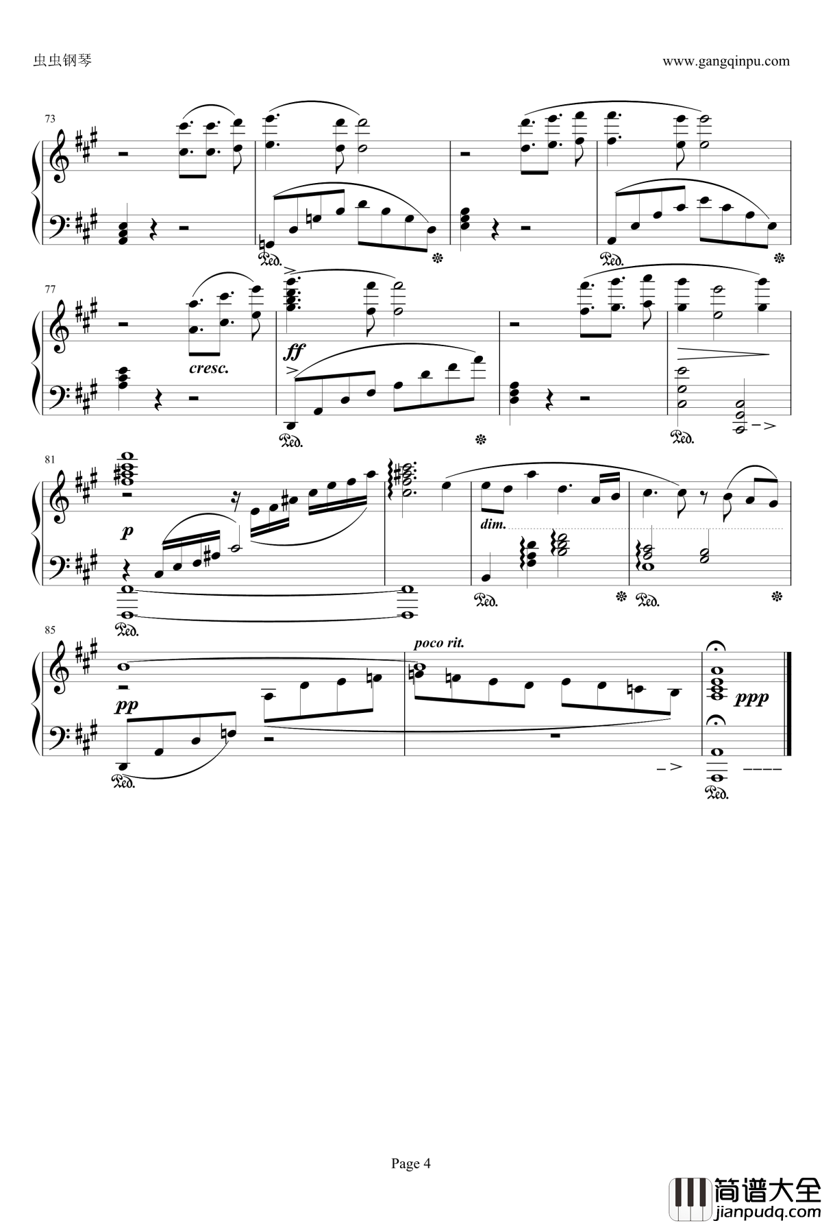 Love_Grows钢琴谱_最终幻想