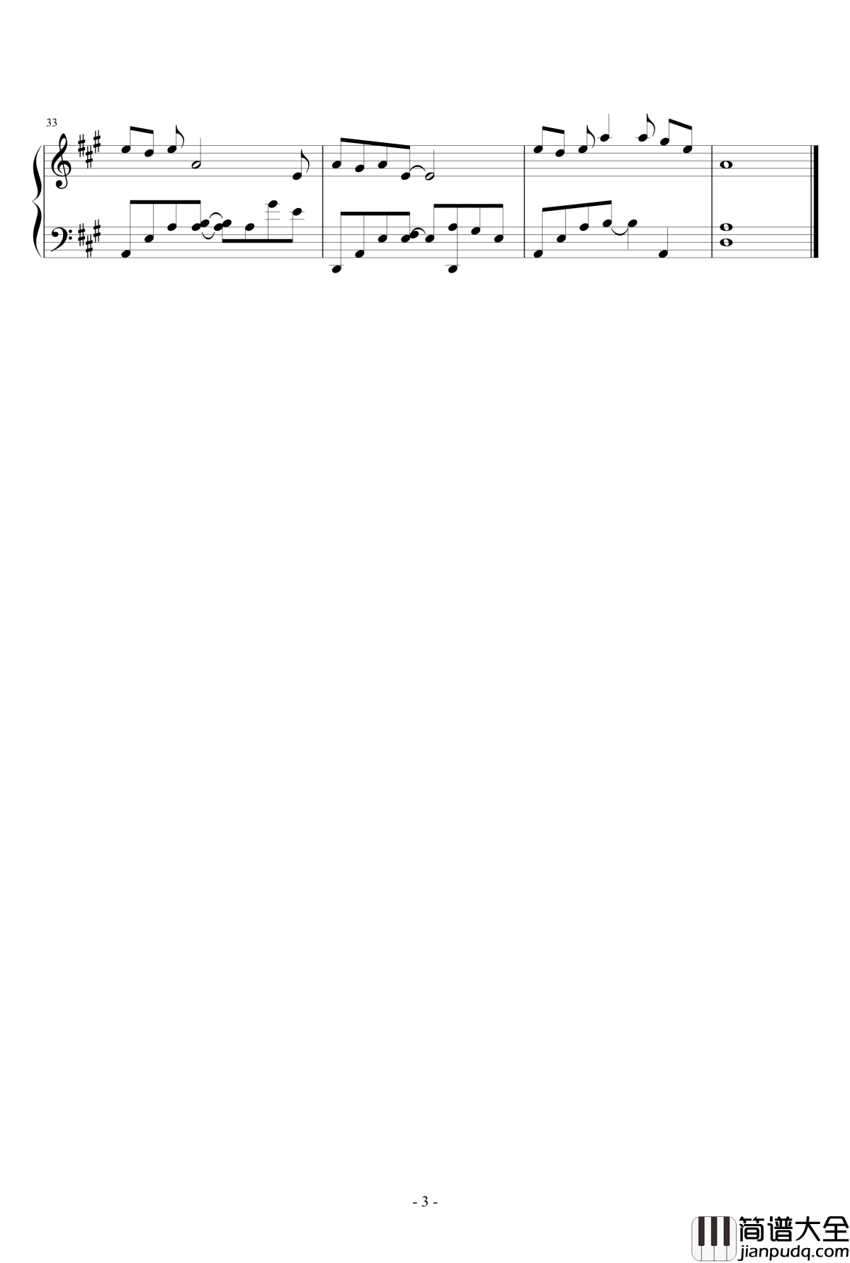 花音钢琴谱_MANYO