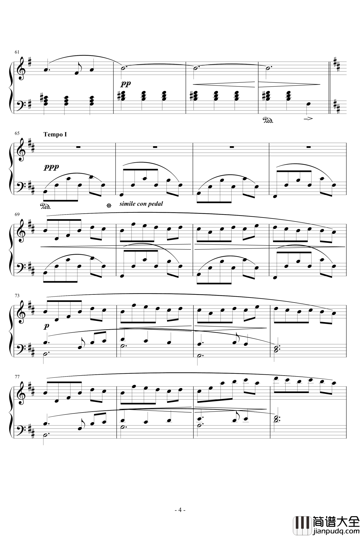 To_Zanarkand钢琴谱_交响乐版_最终幻想