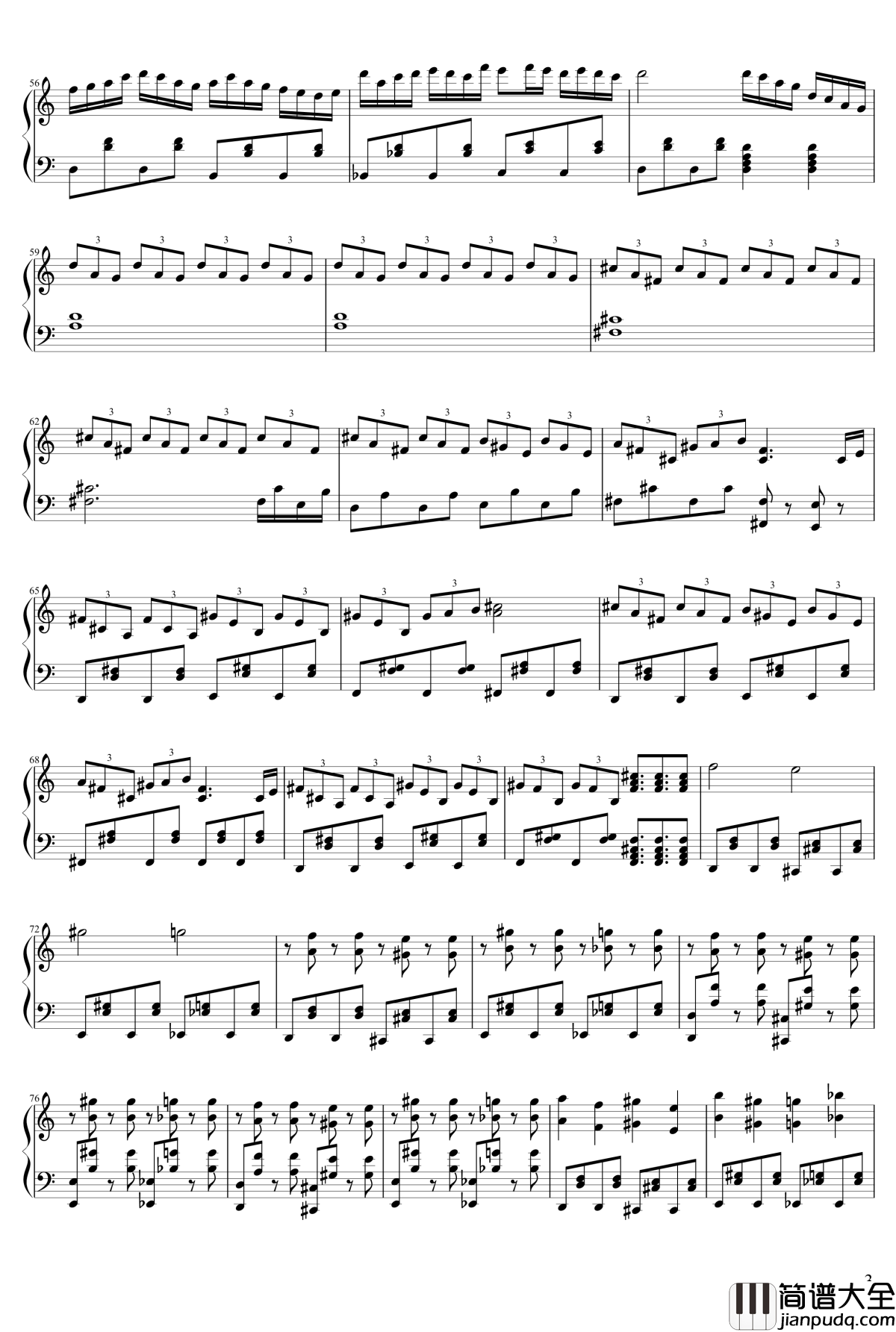 U.N._Owen_Was_Her?钢琴谱_东方红魔乡