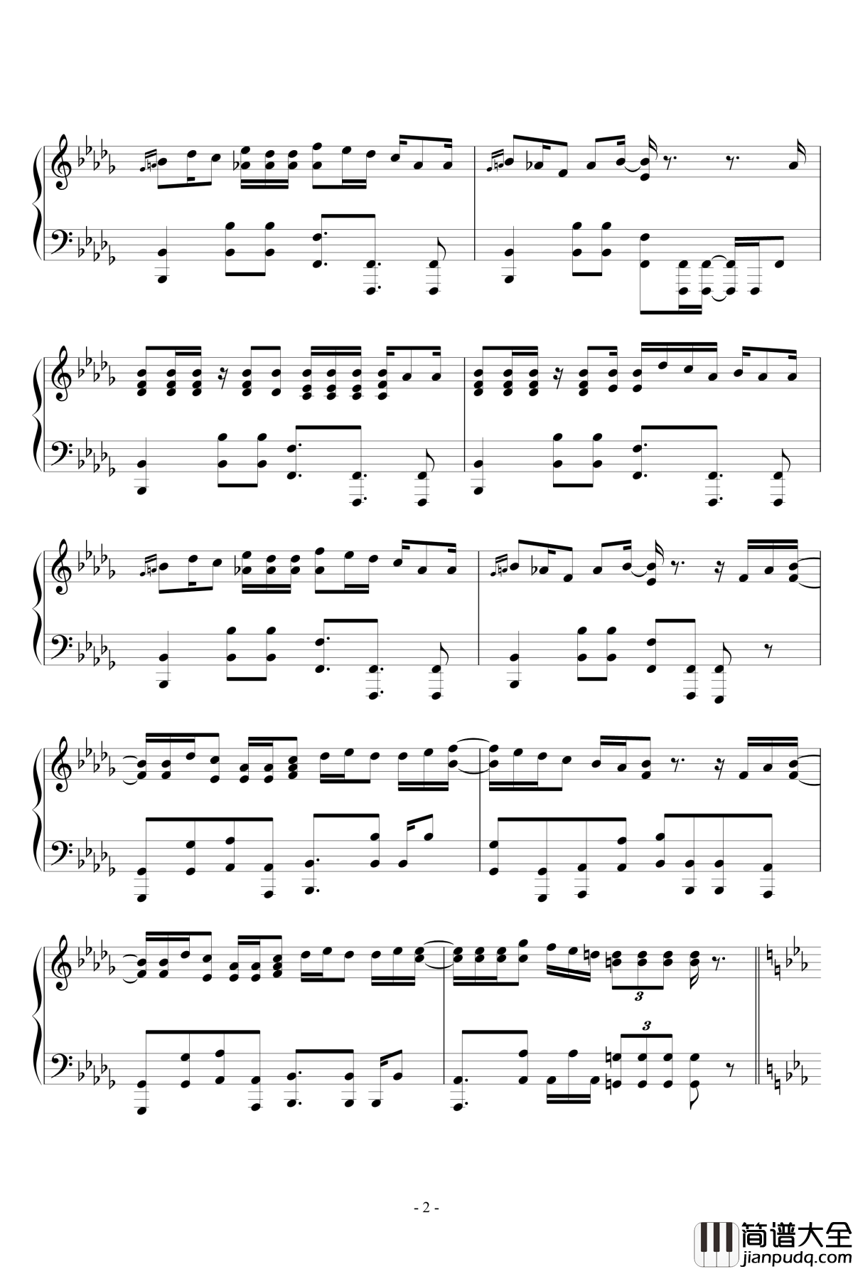 砂之惑星钢琴谱_初音未来