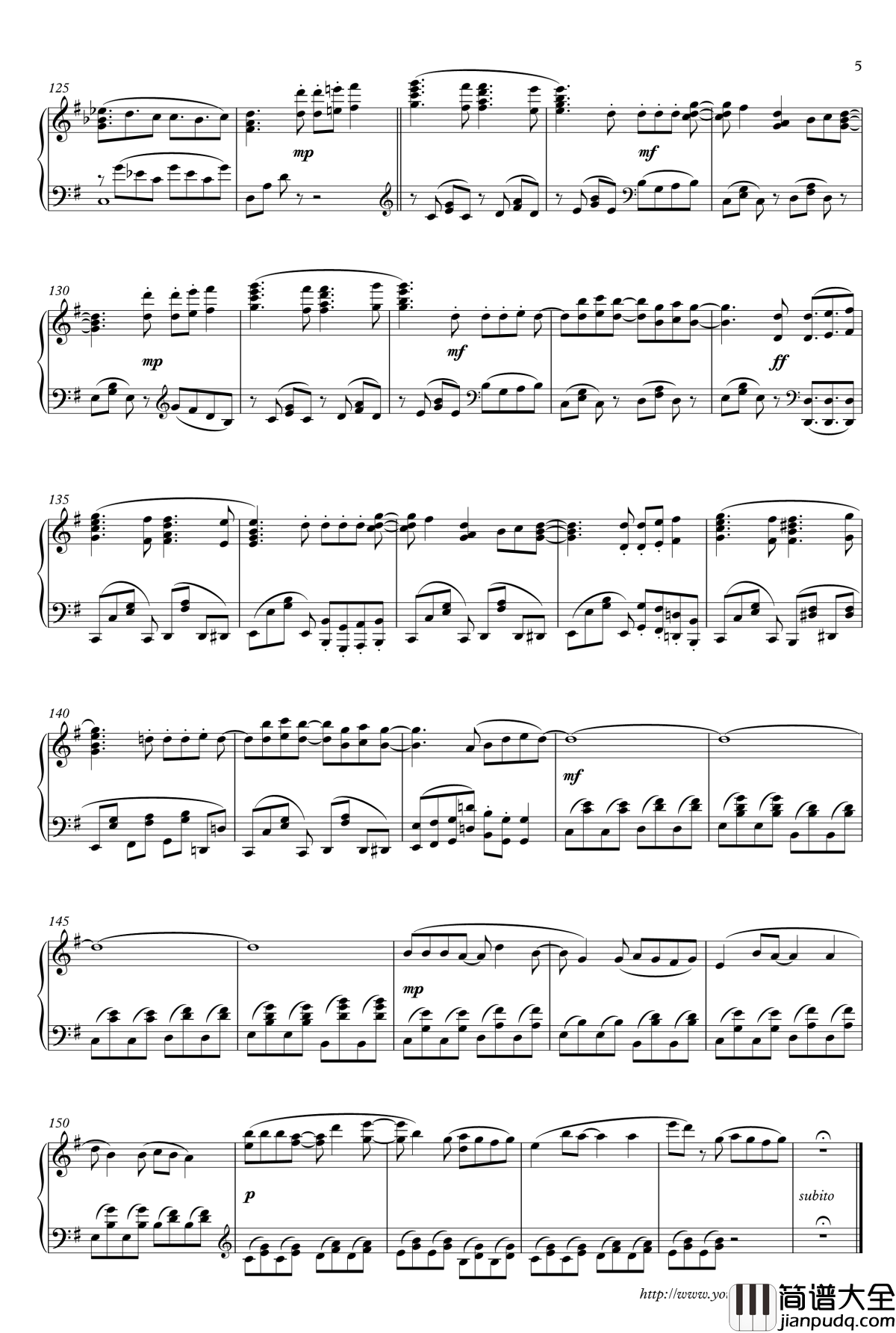 Kuchizuke_Diamond钢琴谱_山田君与7人魔女OP_Animenz