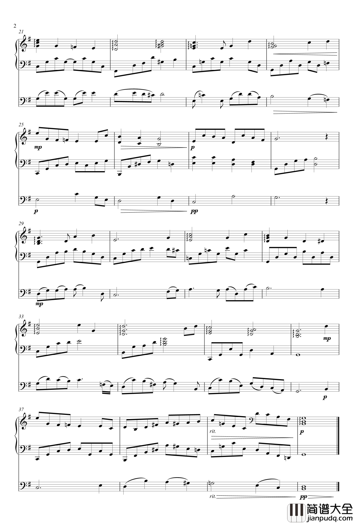 碎片钢琴谱_浩海星河