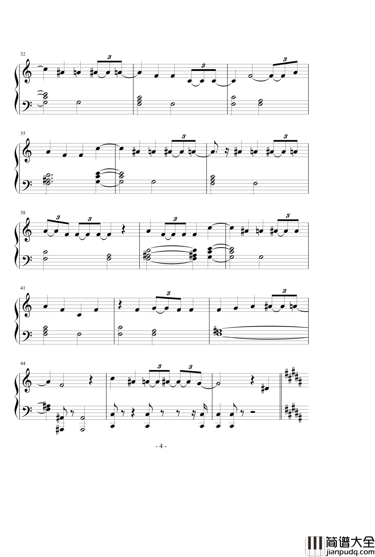 圣诞之吻SSOP钢琴谱_i_Love