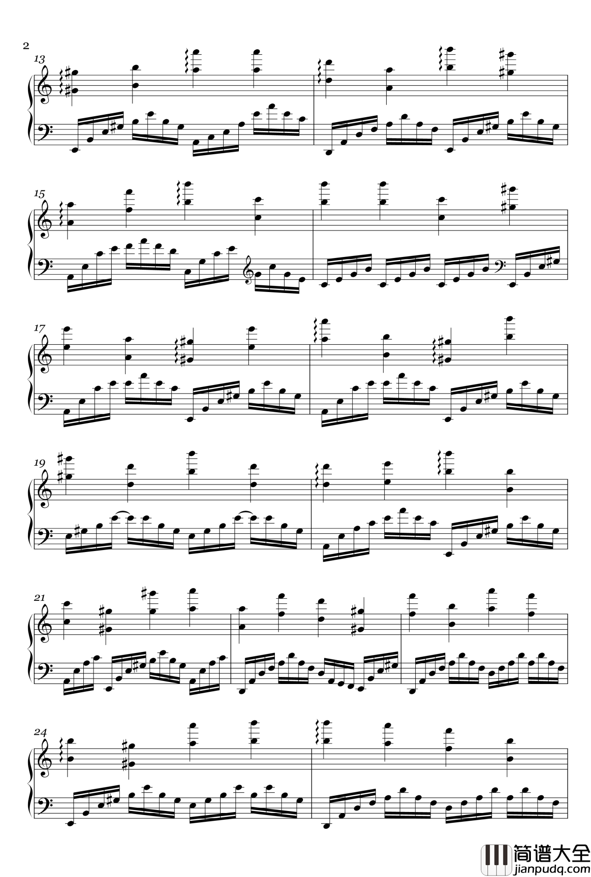 圆周率之歌钢琴谱_3.1415926…~π_综艺