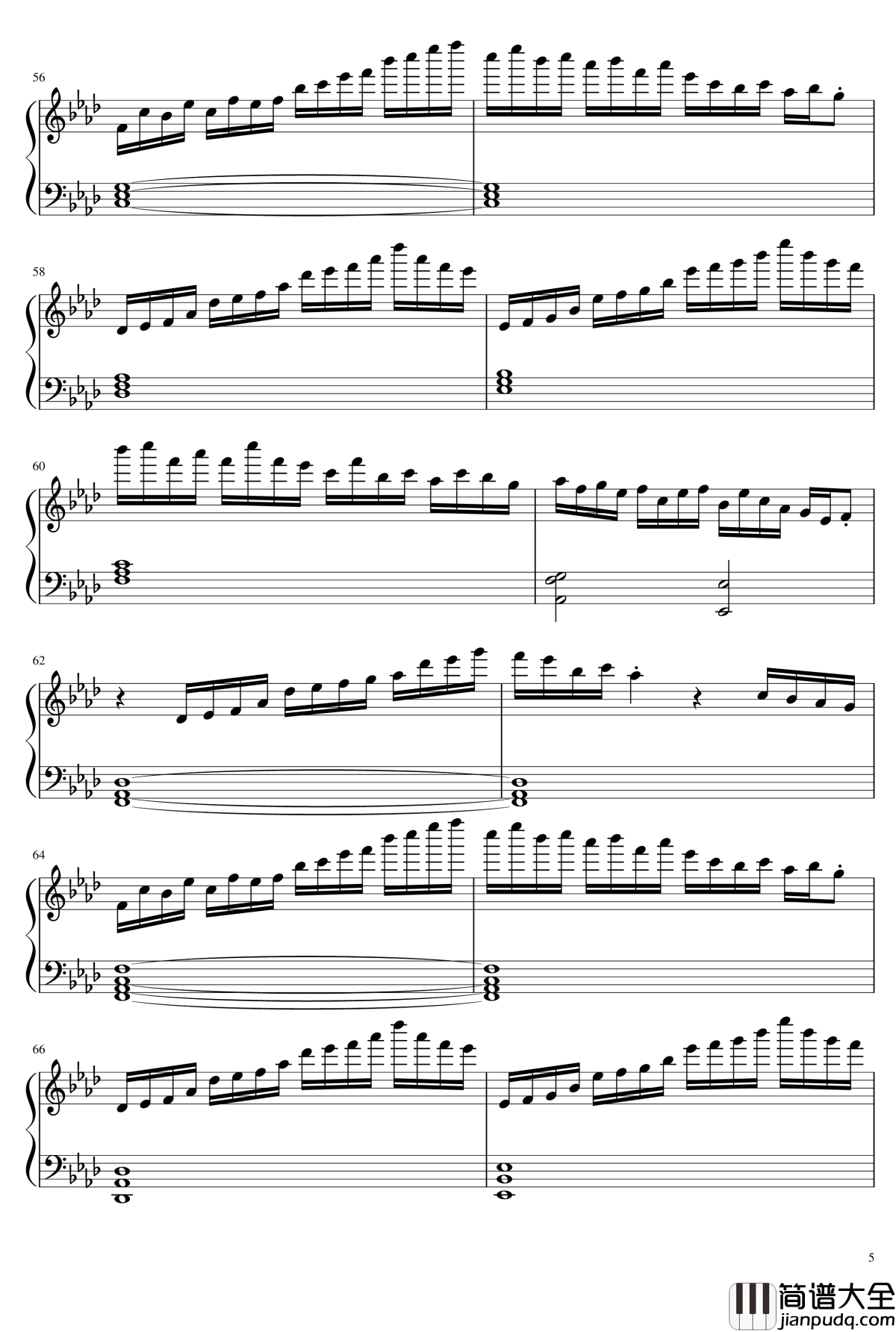 _ヴォヤージュ_1969钢琴谱_东方project_[东方永夜抄]