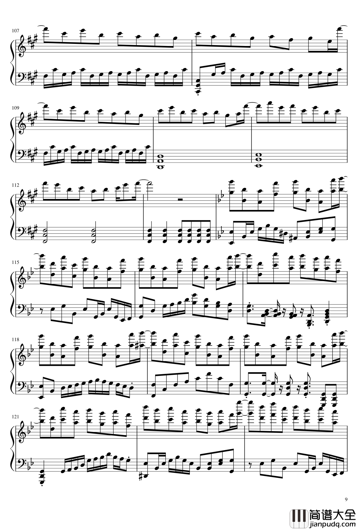 _ヴォヤージュ_1969钢琴谱_东方project_[东方永夜抄]