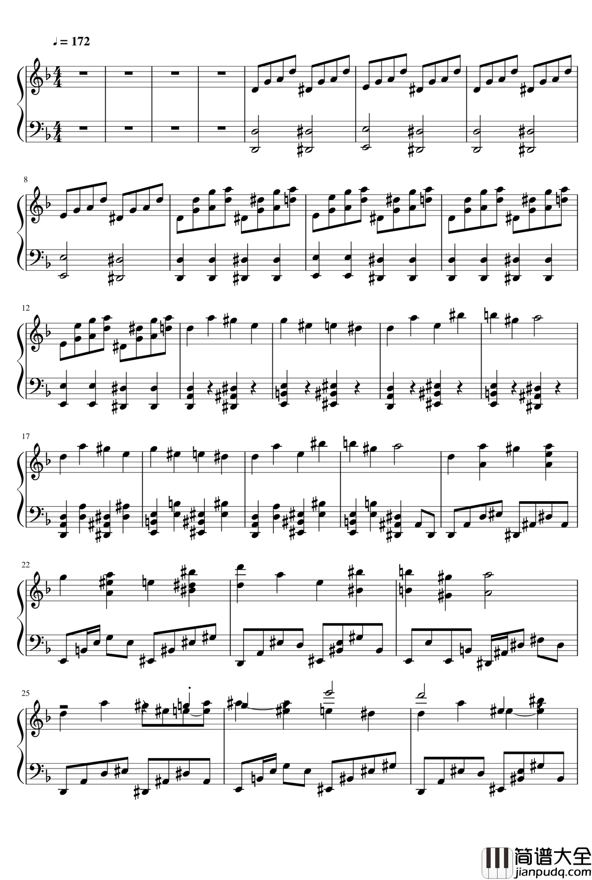 平安时代的外星人钢琴谱_东方project[东方星莲船]