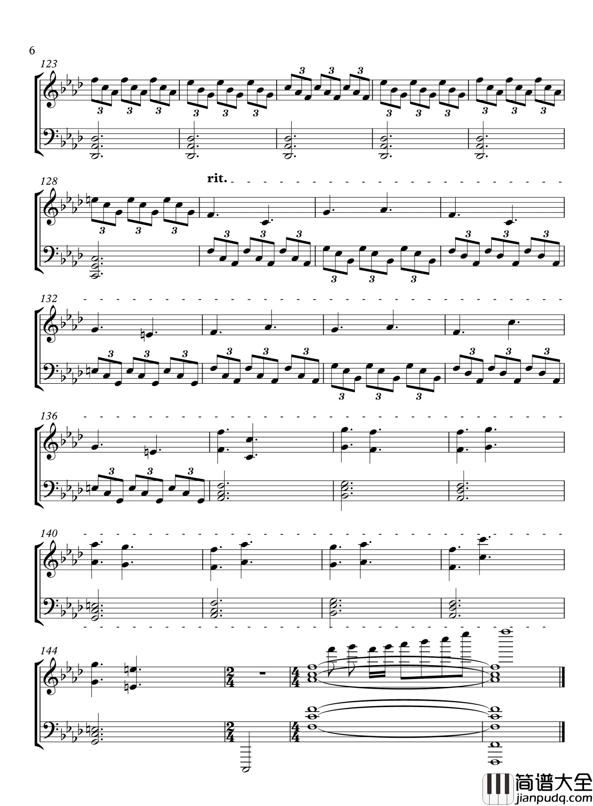 女仆与血之怀表钢琴谱_东方project_[东方红魔乡]