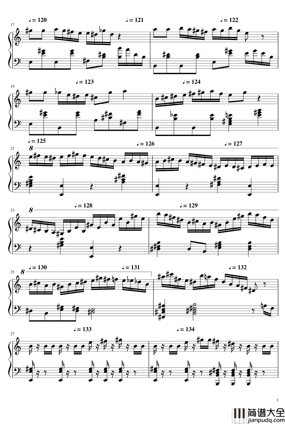 大师赛钢琴谱_钢琴块2