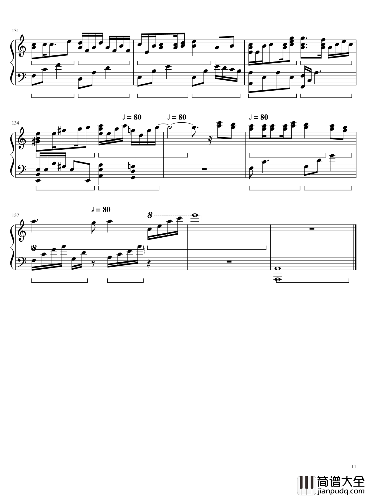 悪ノ召使钢琴谱_触手猴