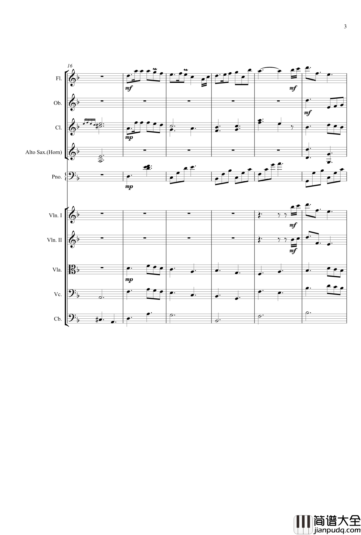 十亿光年的距离钢琴谱_交响版_V.K