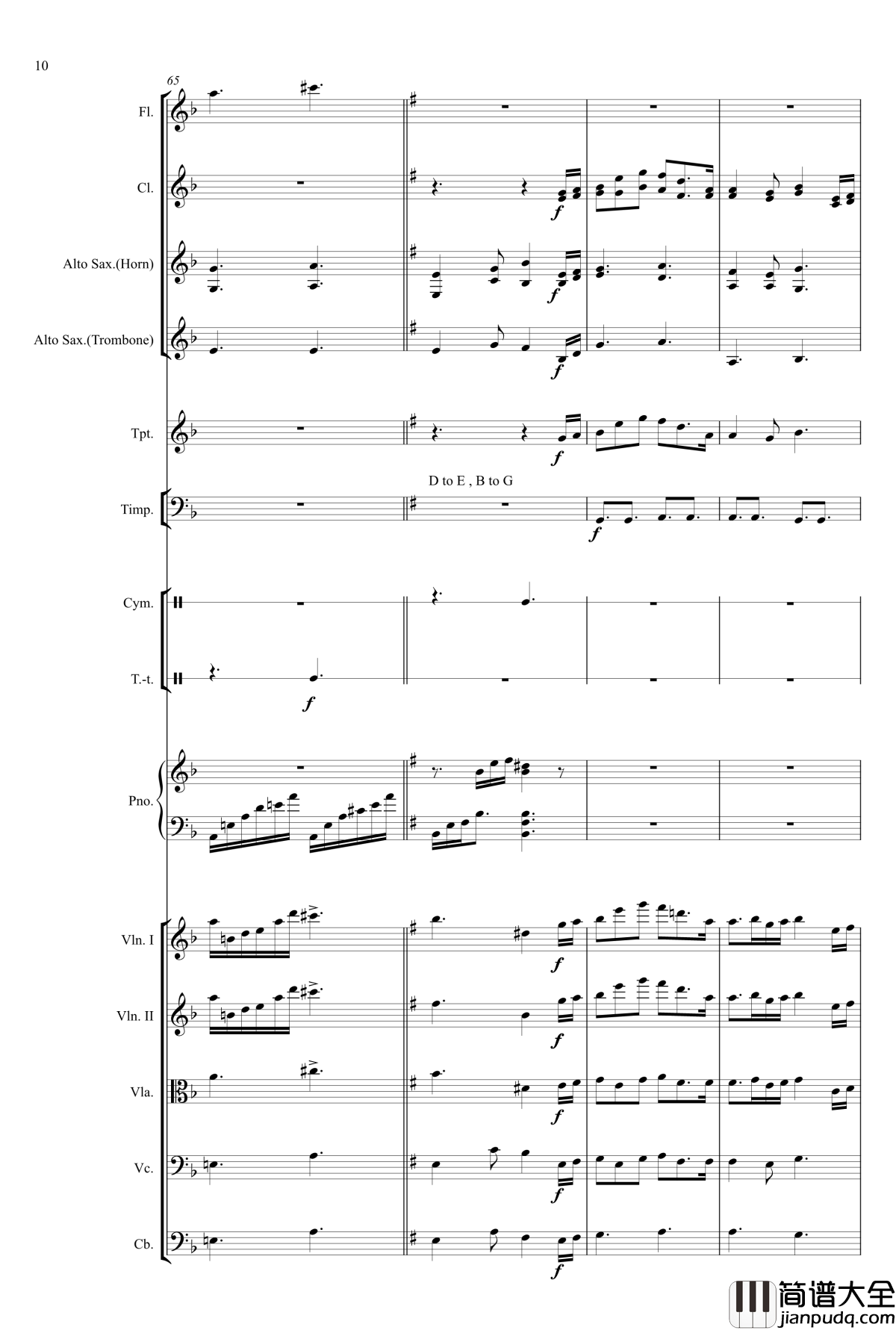 十亿光年的距离钢琴谱_交响版_V.K