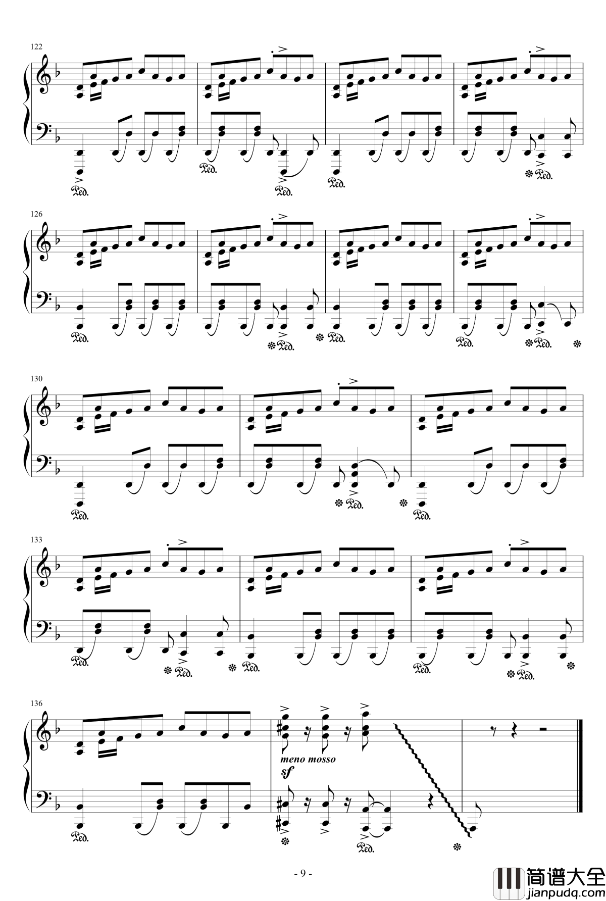 圣德传说钢琴谱_幻想游戏_雅__True_Adminisitrator_触手猴