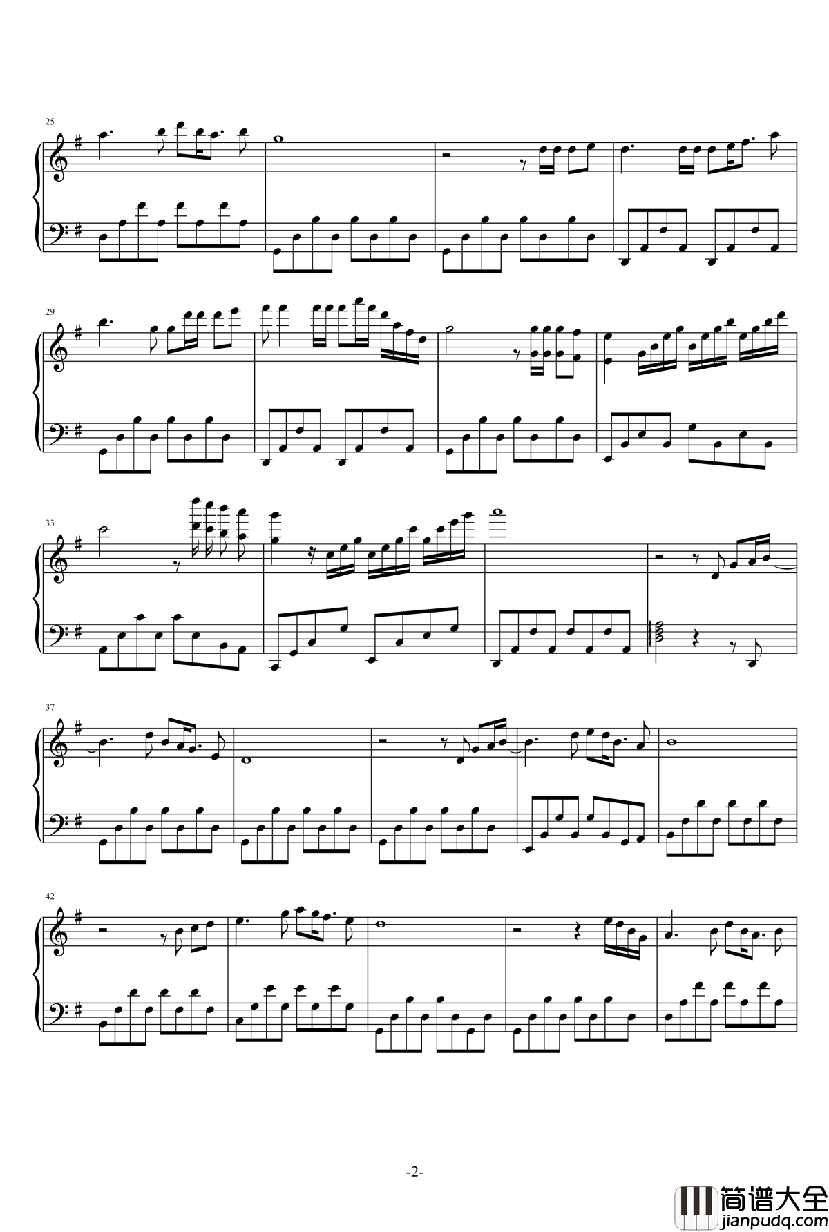 Piano_on_the_beach钢琴谱_Chamras_Saewataporn