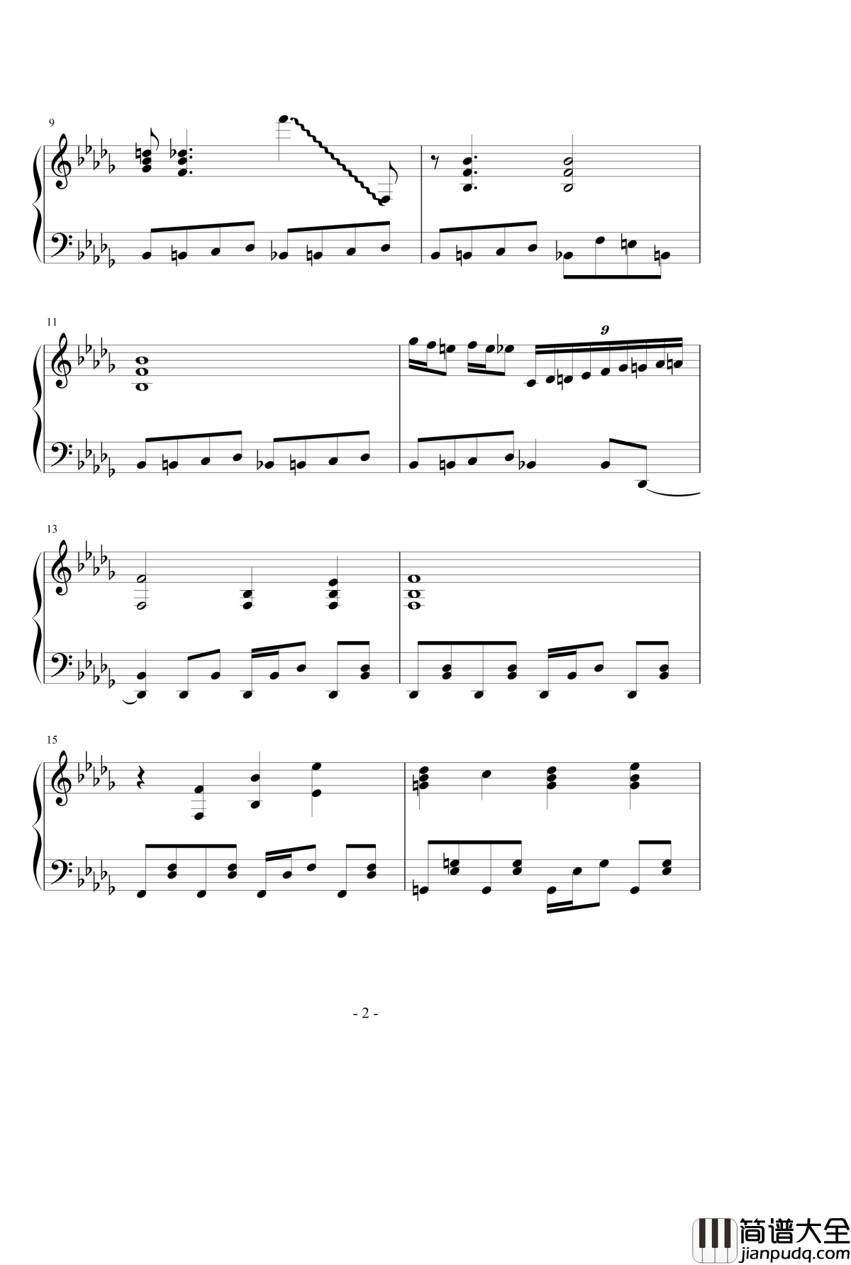 舰队collection_BGM钢琴谱_敵艦隊、見ゆ！_舰队Collection