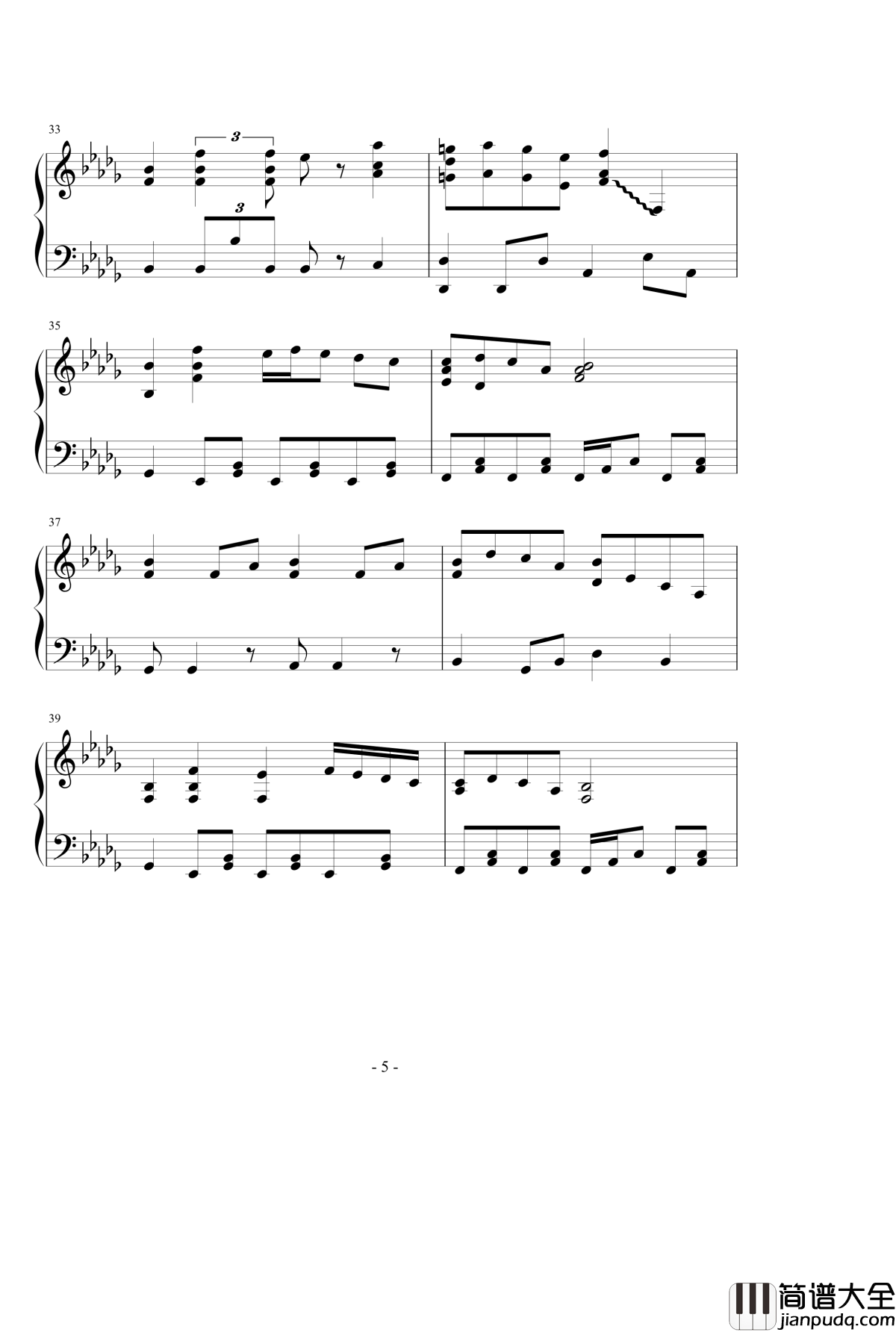 舰队collection_BGM钢琴谱_敵艦隊、見ゆ！_舰队Collection