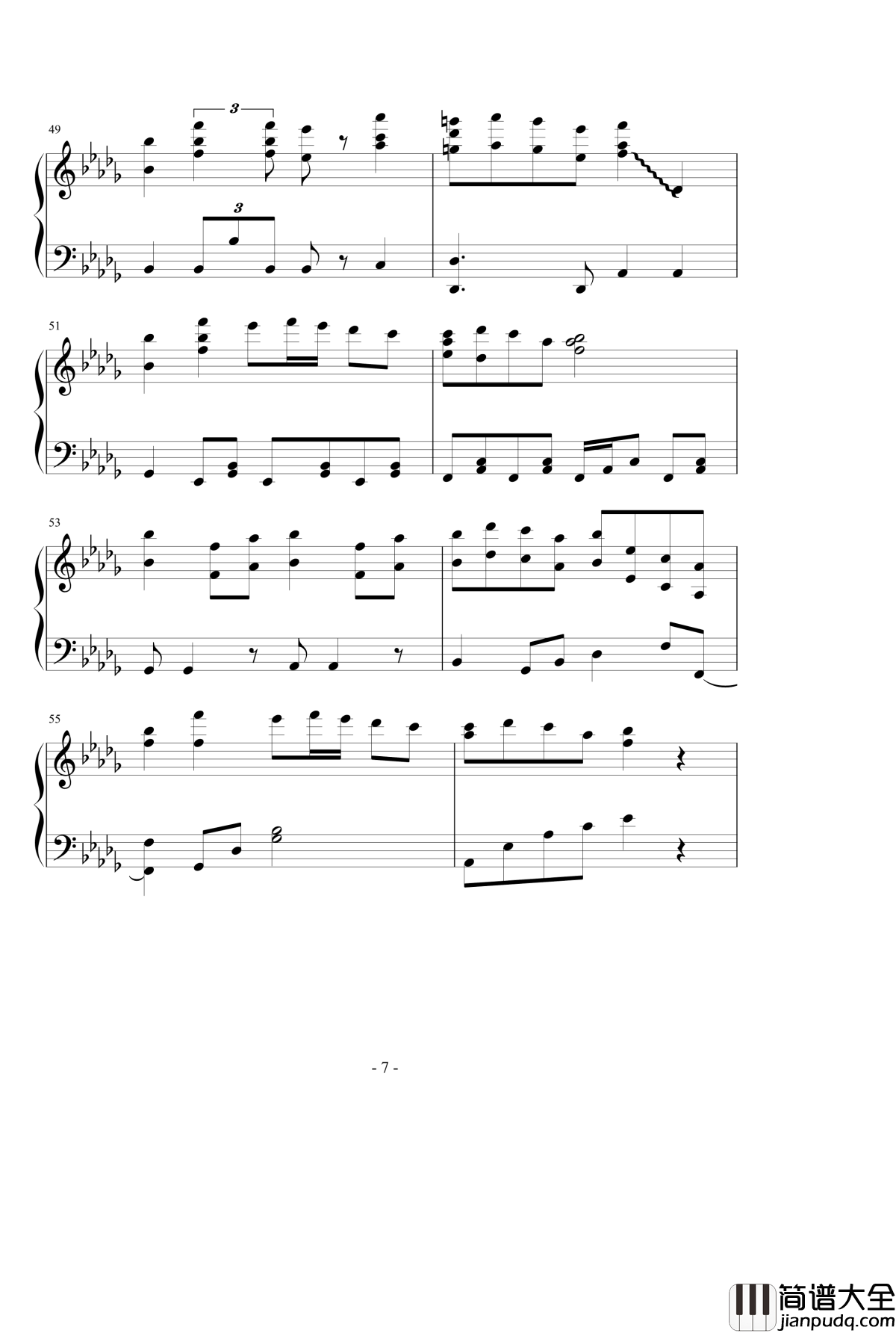 舰队collection_BGM钢琴谱_敵艦隊、見ゆ！_舰队Collection