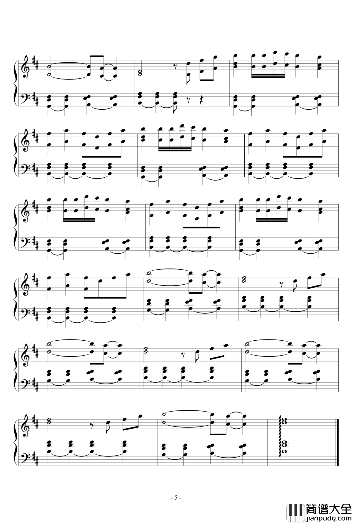 病名为爱钢琴谱_病名は愛だった