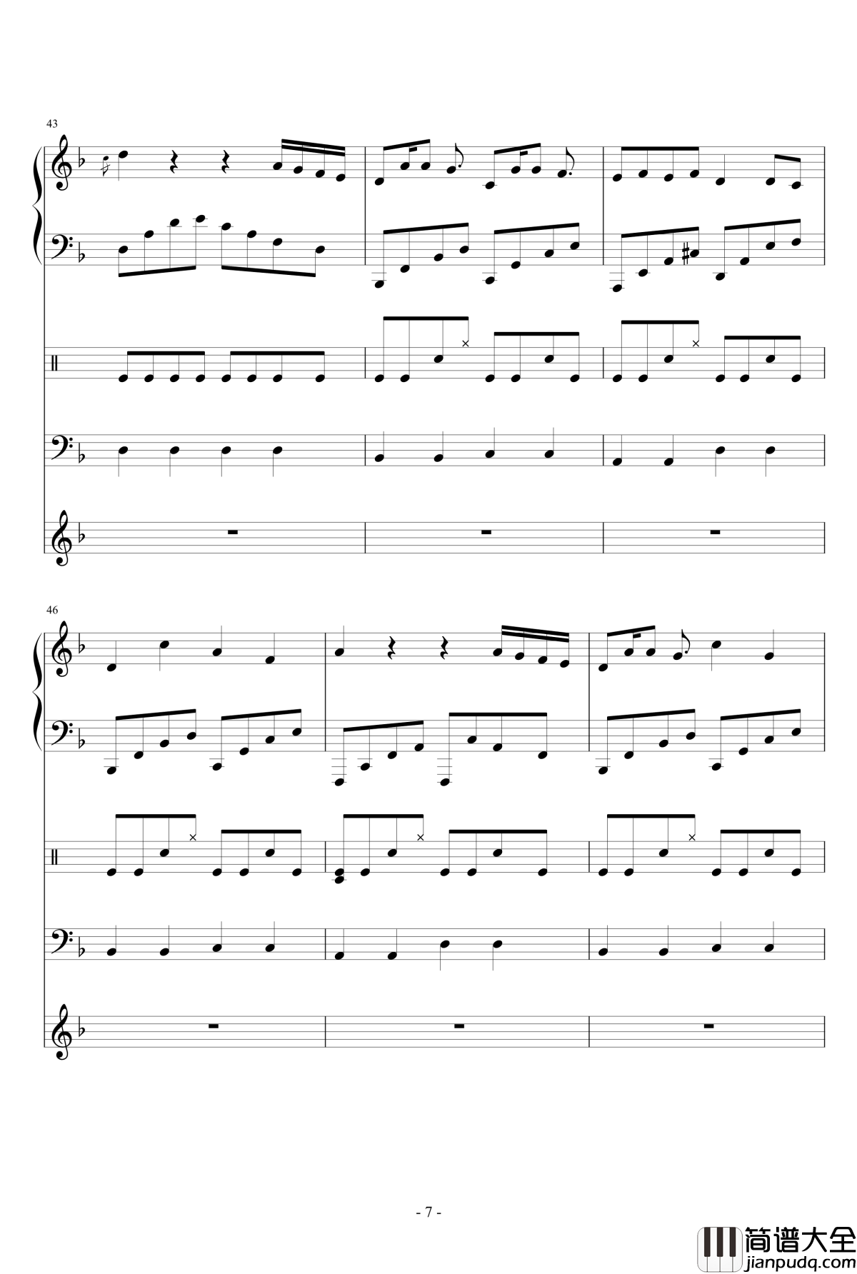 清风如故钢琴谱_smile丶轩